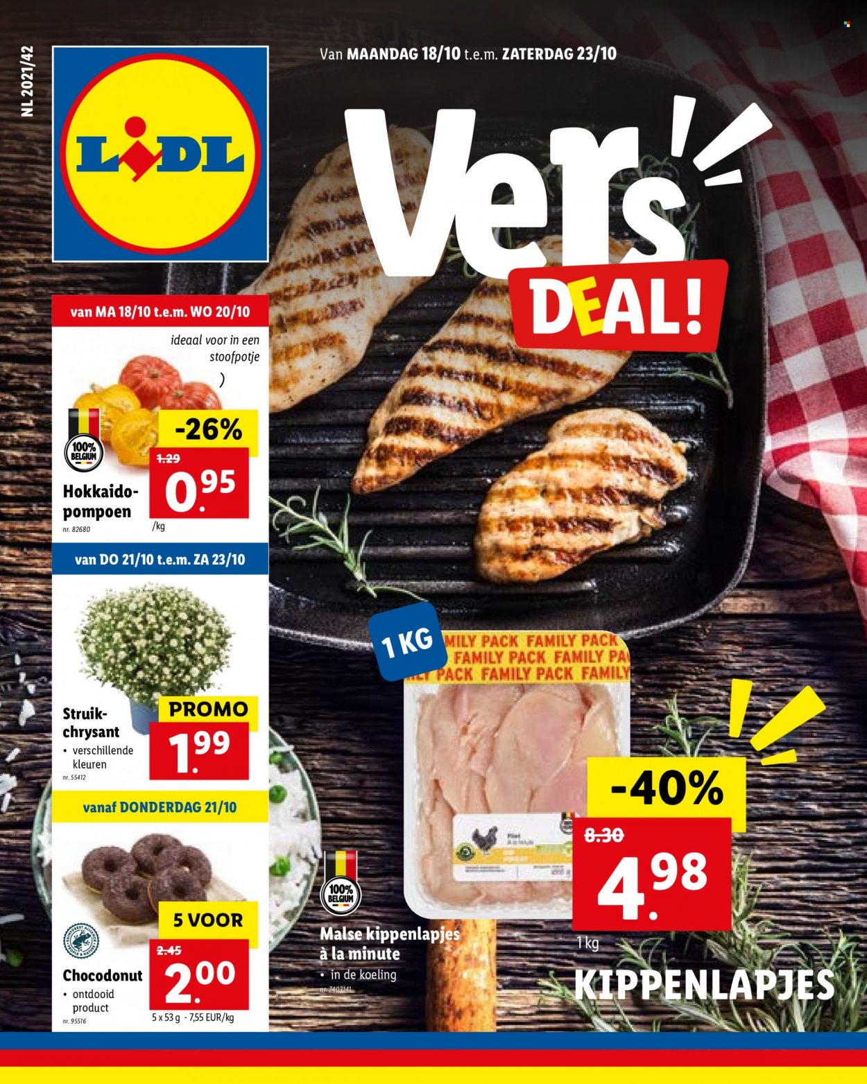 Catalogue Lidl - 18.10.2021 - 23.10.2021. Page 1.