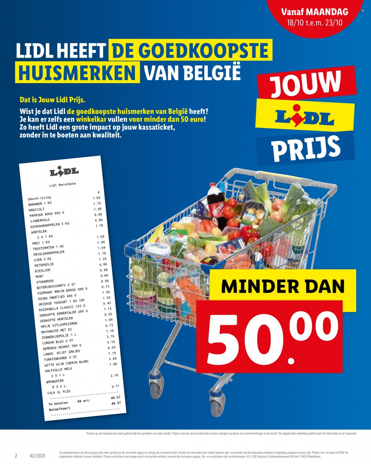 Catalogue Lidl - 18.10.2021 - 23.10.2021. Page 2.