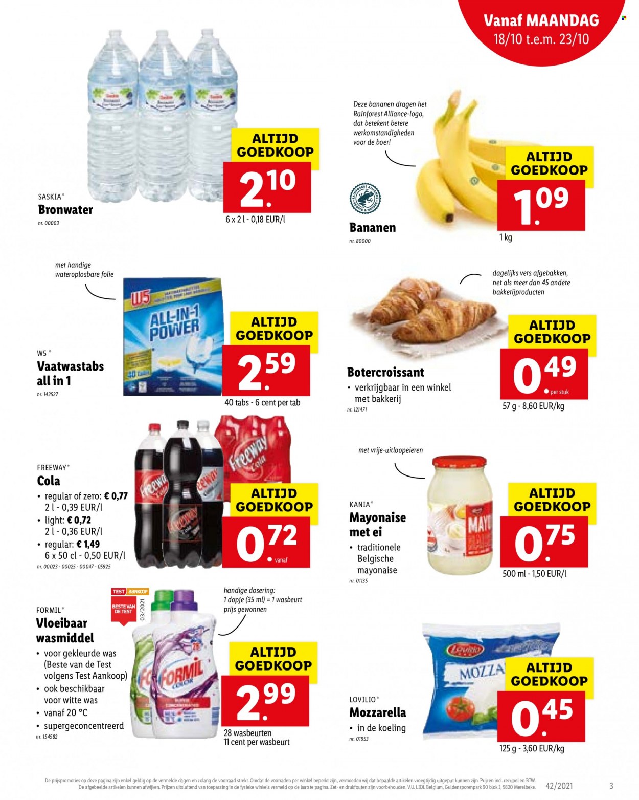 Catalogue Lidl - 18.10.2021 - 23.10.2021. Page 3.