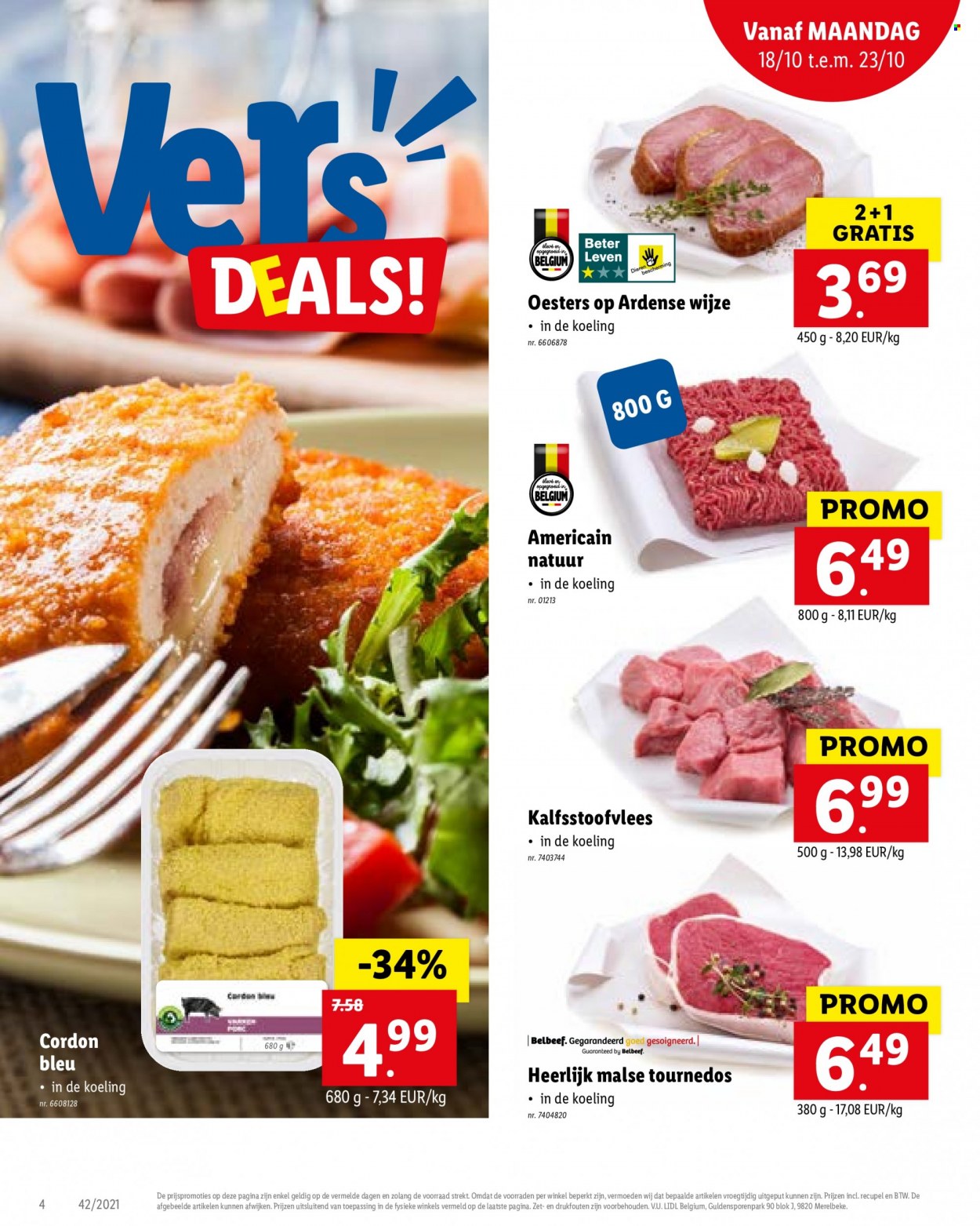 Catalogue Lidl - 18.10.2021 - 23.10.2021. Page 4.