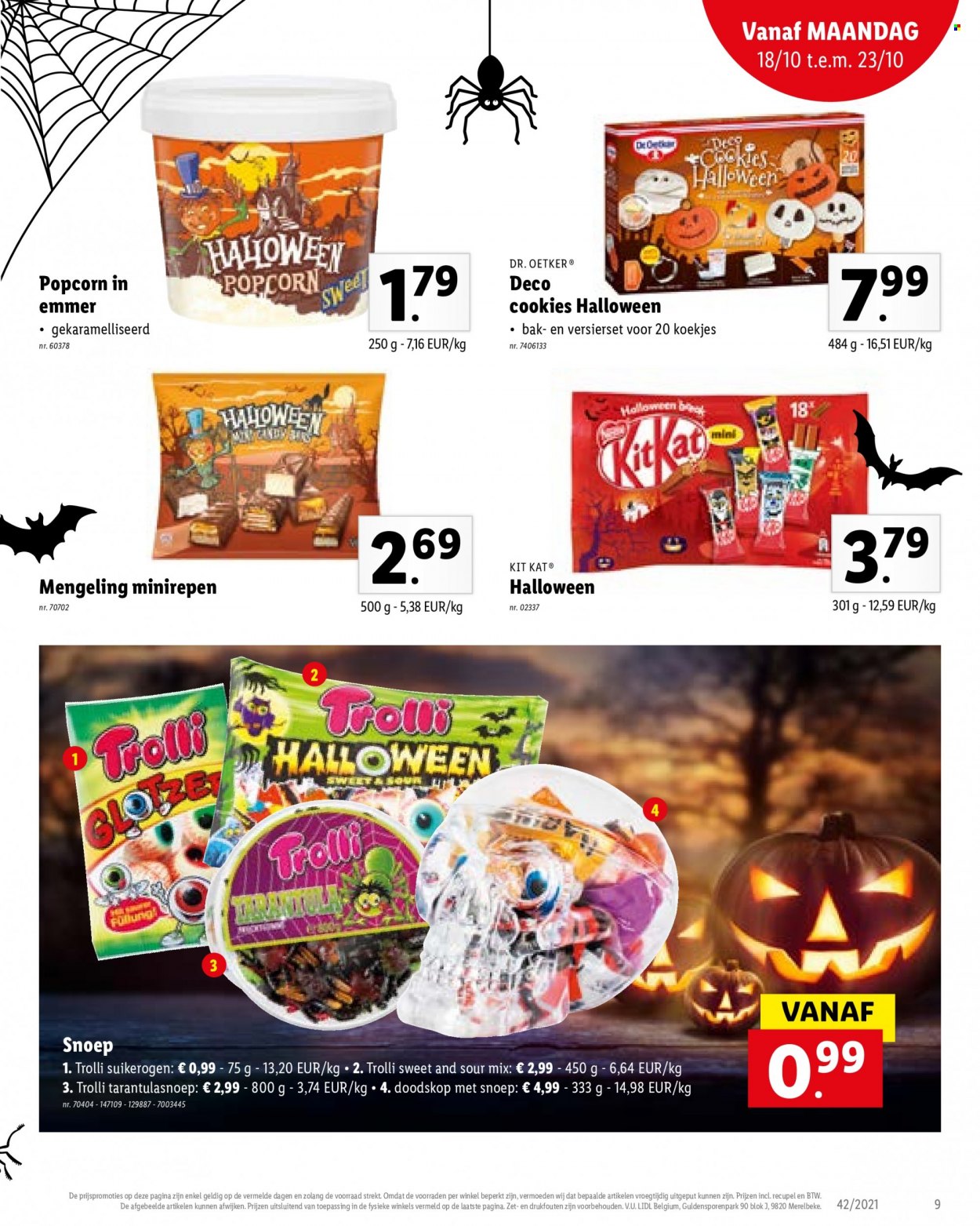 Catalogue Lidl - 18.10.2021 - 23.10.2021. Page 9.