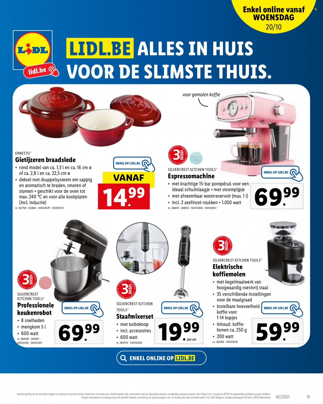 Catalogue Lidl - 18.10.2021 - 23.10.2021. Page 15.