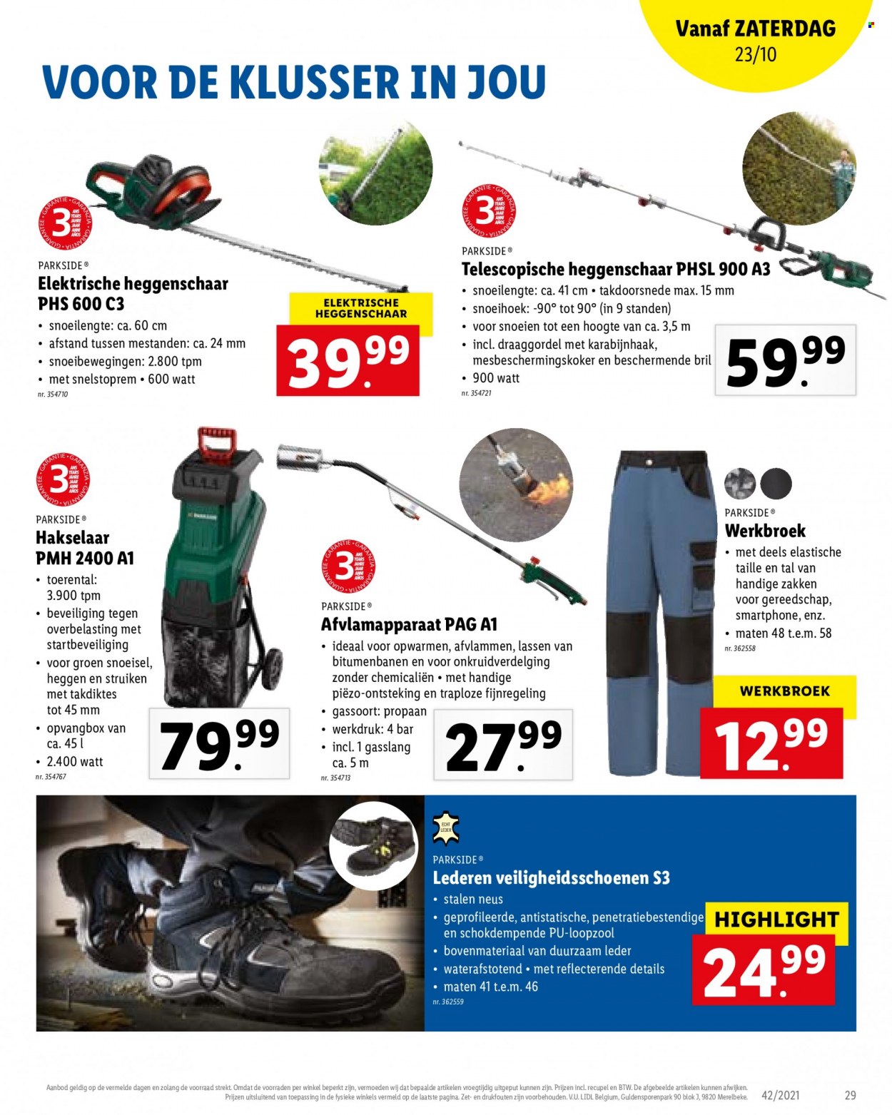 Catalogue Lidl - 18.10.2021 - 23.10.2021. Page 29.