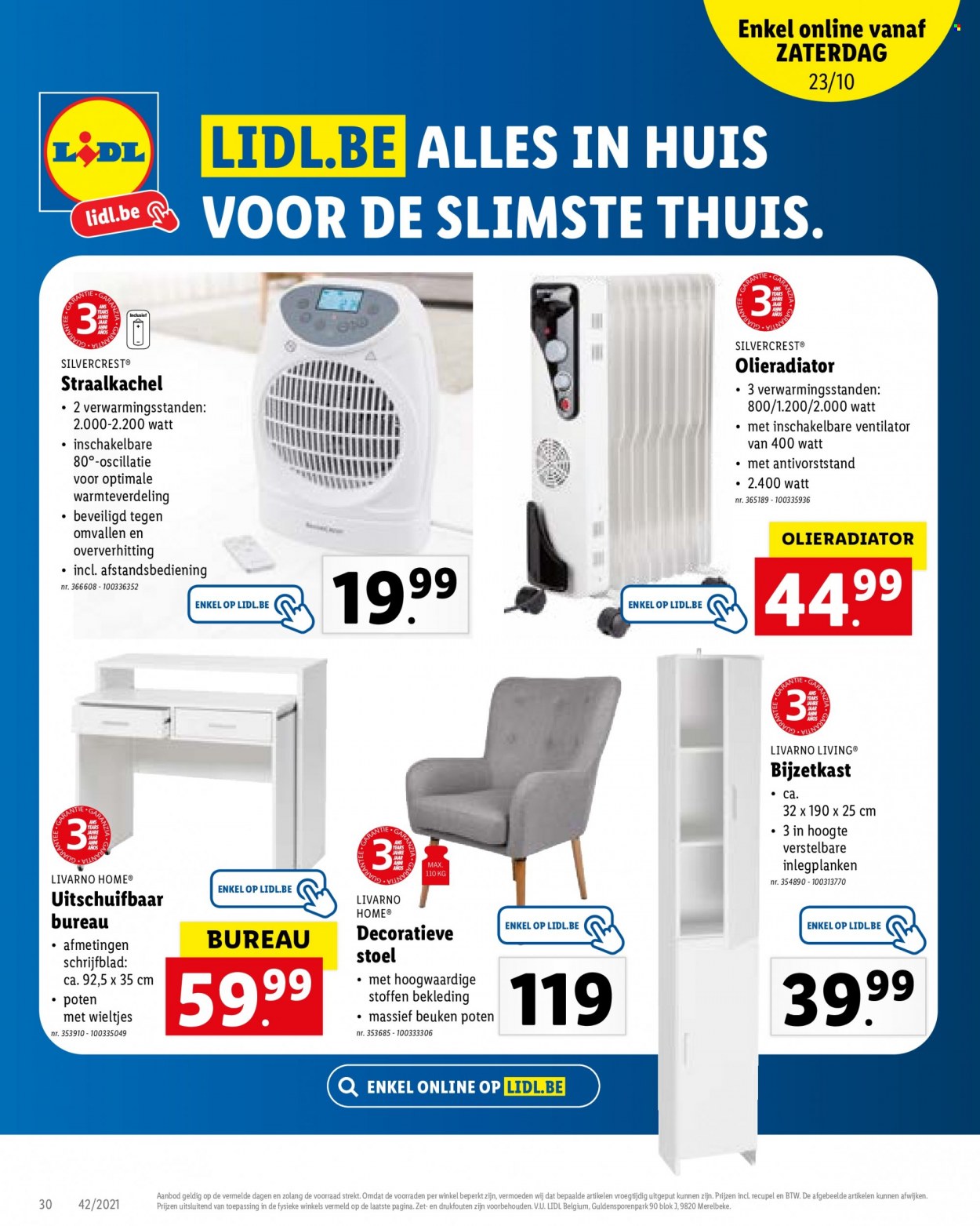 Catalogue Lidl - 18.10.2021 - 23.10.2021. Page 30.