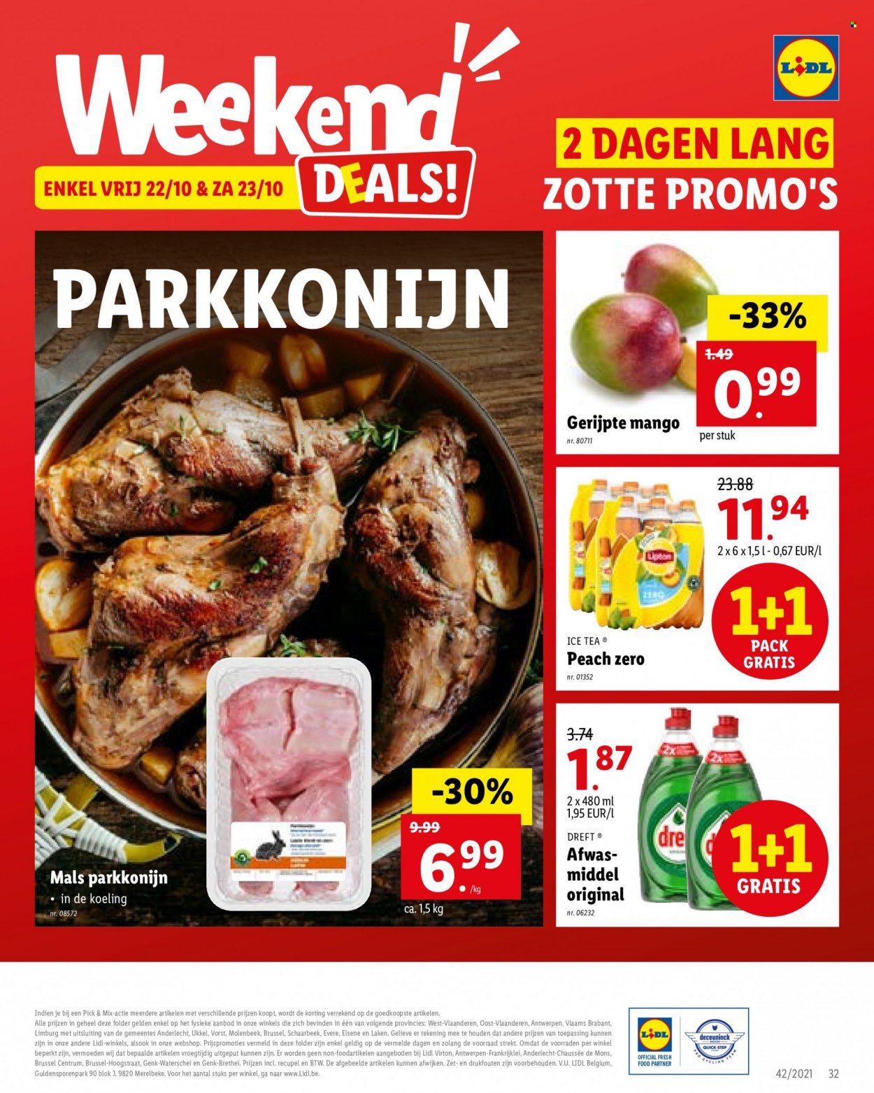 Catalogue Lidl - 18.10.2021 - 23.10.2021. Page 32.