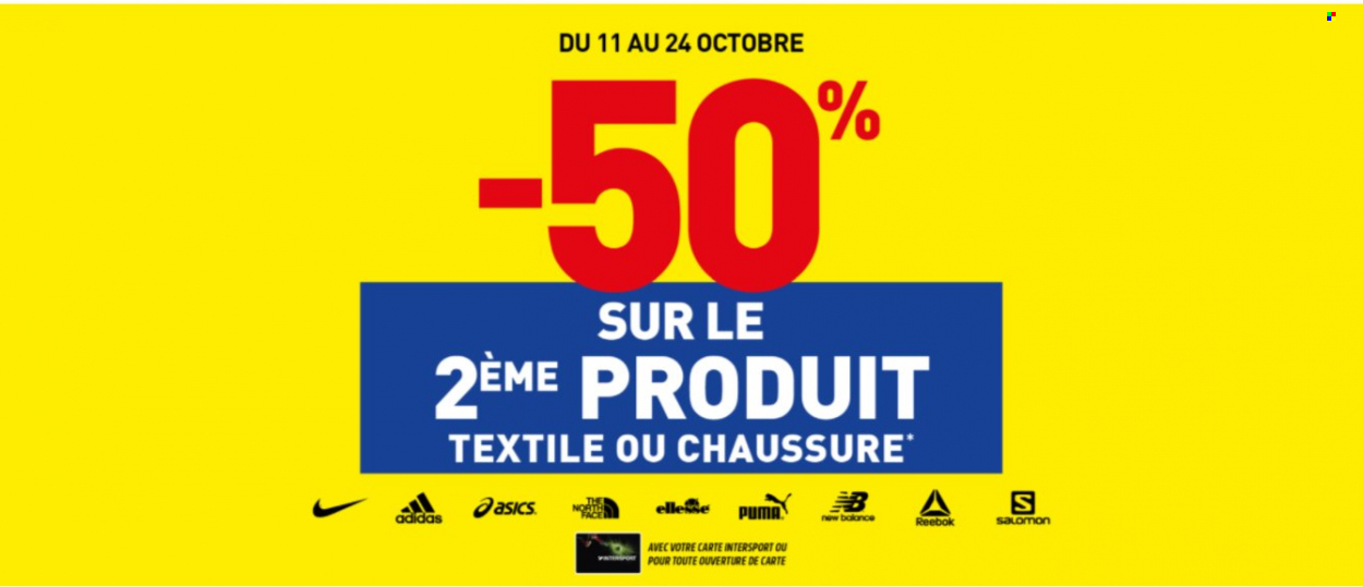 Catalogue Intersport - 11.10.2021 - 24.10.2021. Page 1.