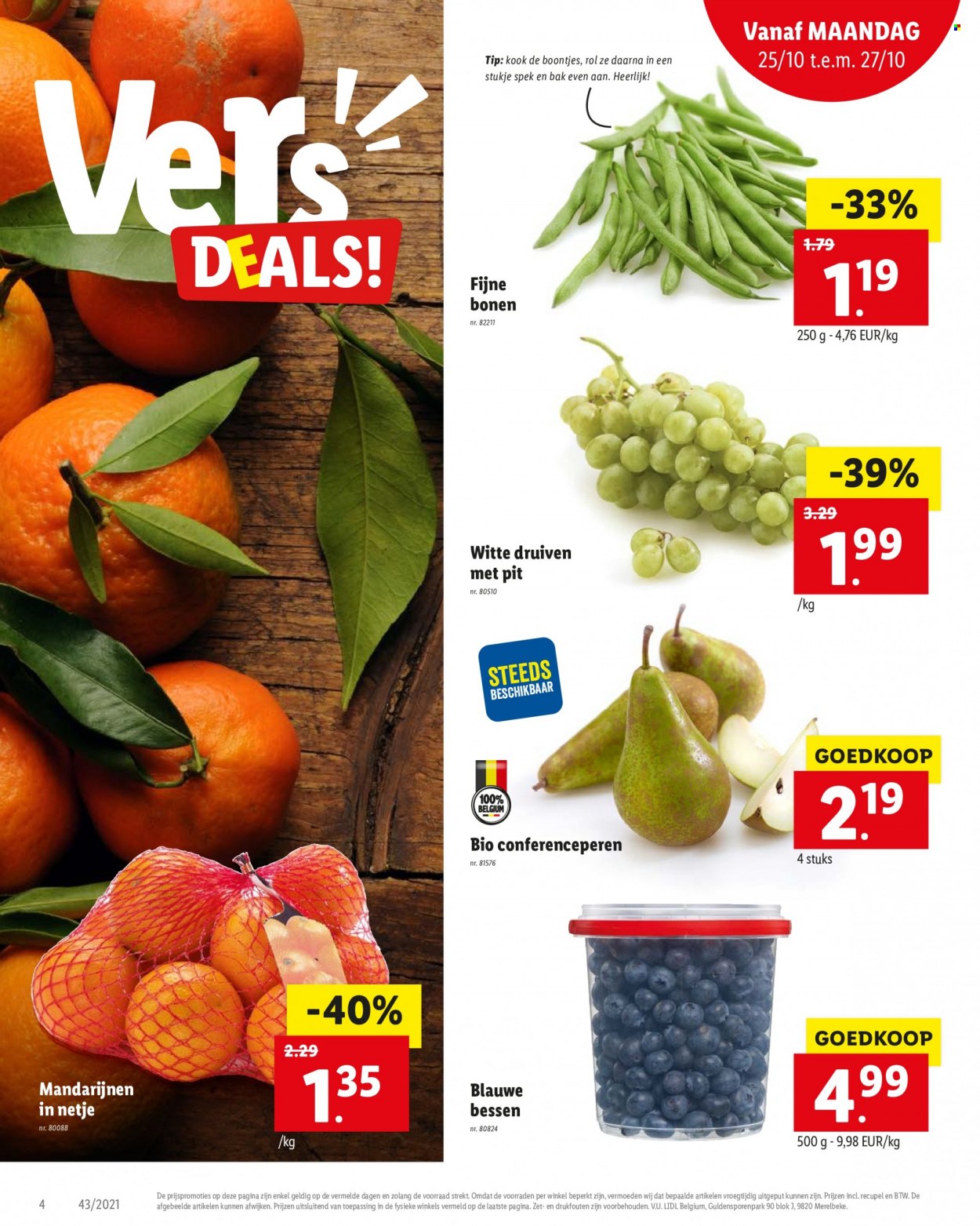 Catalogue Lidl - 25.10.2021 - 30.10.2021. Page 4.