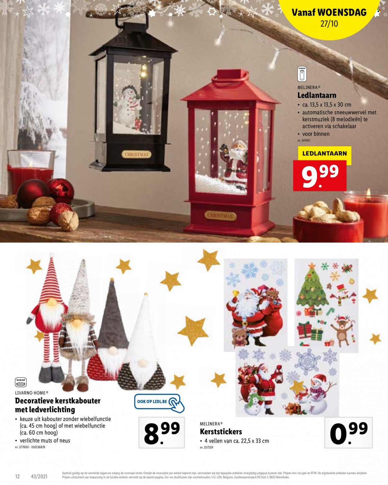 Catalogue Lidl - 25.10.2021 - 30.10.2021. Page 12.