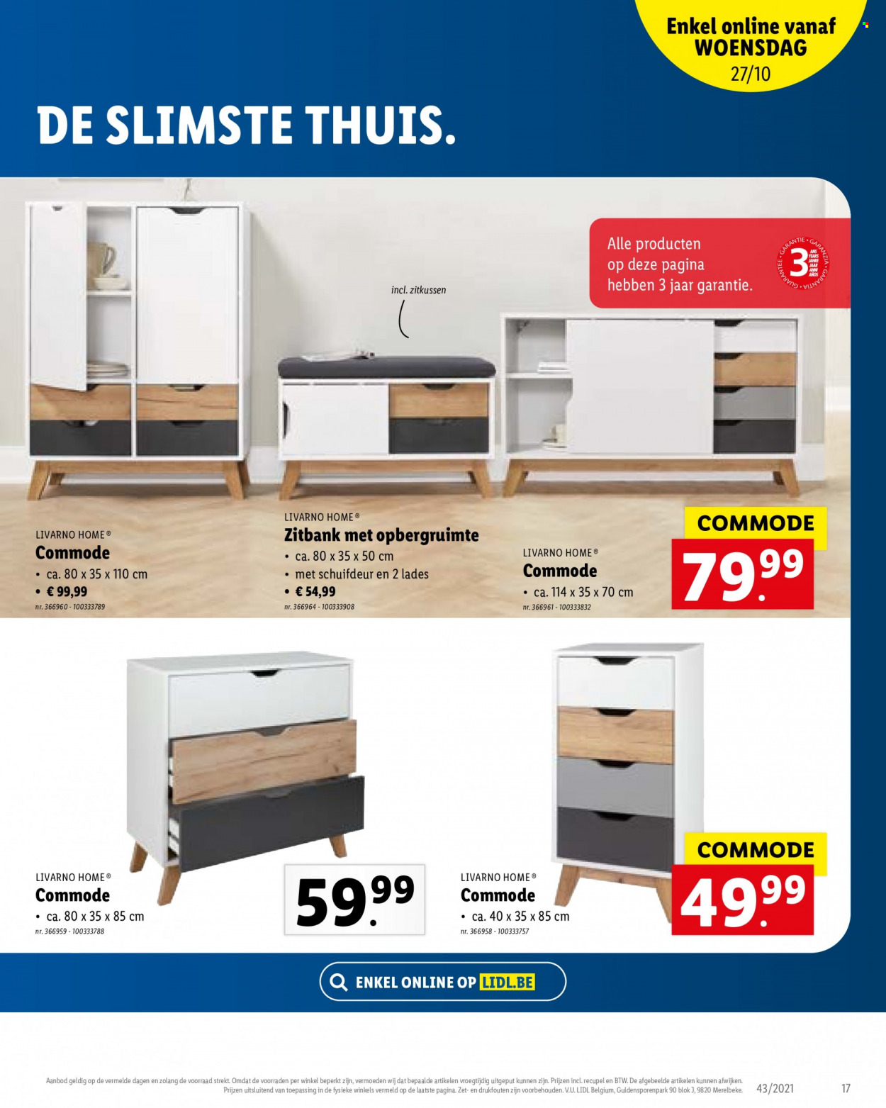 Catalogue Lidl - 25.10.2021 - 30.10.2021. Page 17.