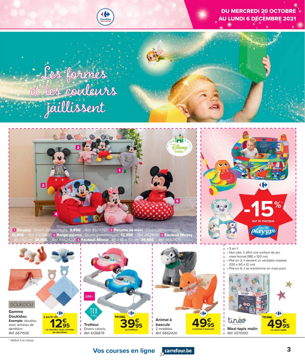 Catalogue Carrefour hypermarkt - 20.10.2021 - 6.12.2021. Page 3.