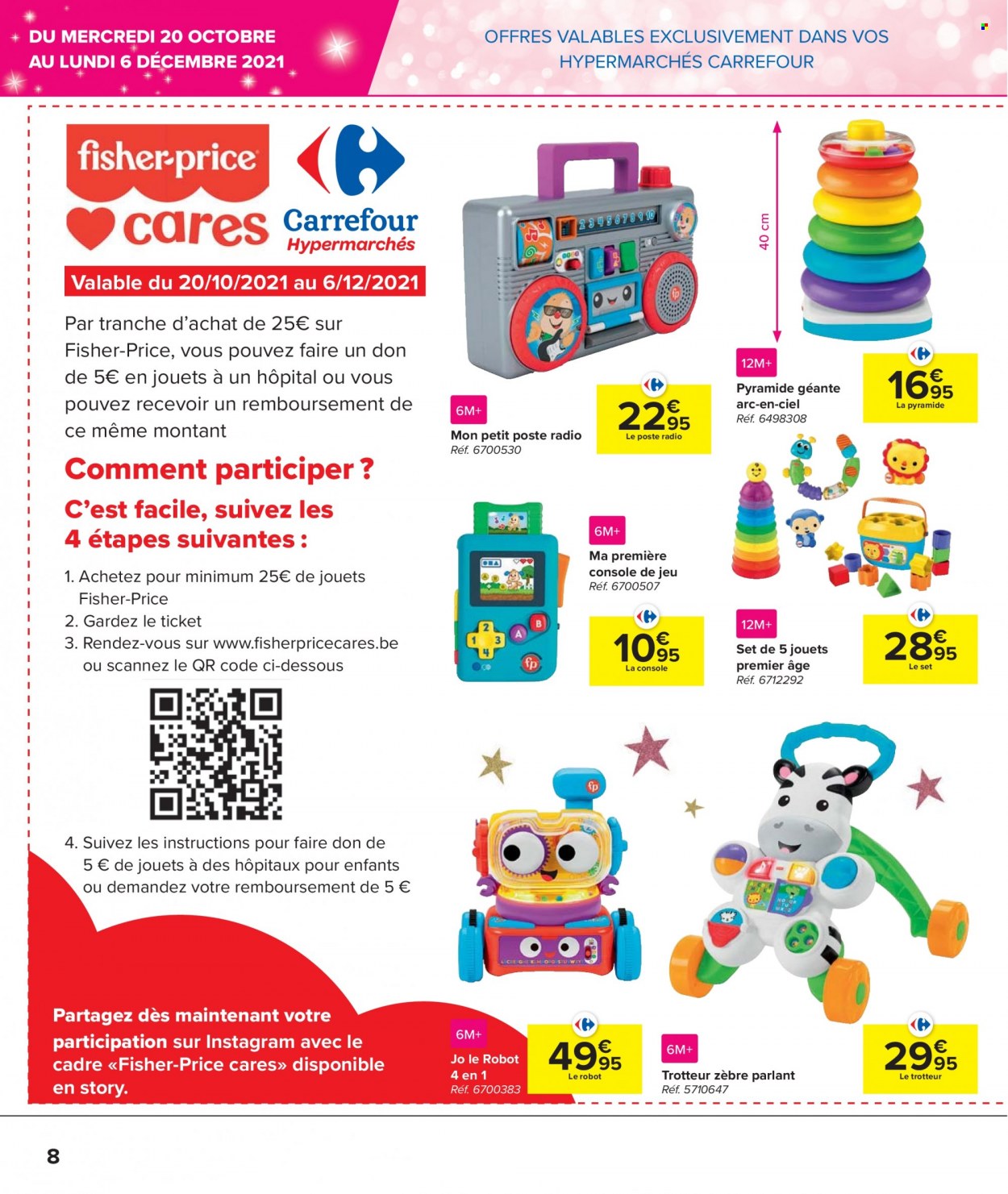 Catalogue Carrefour hypermarkt - 20.10.2021 - 6.12.2021. Page 8.