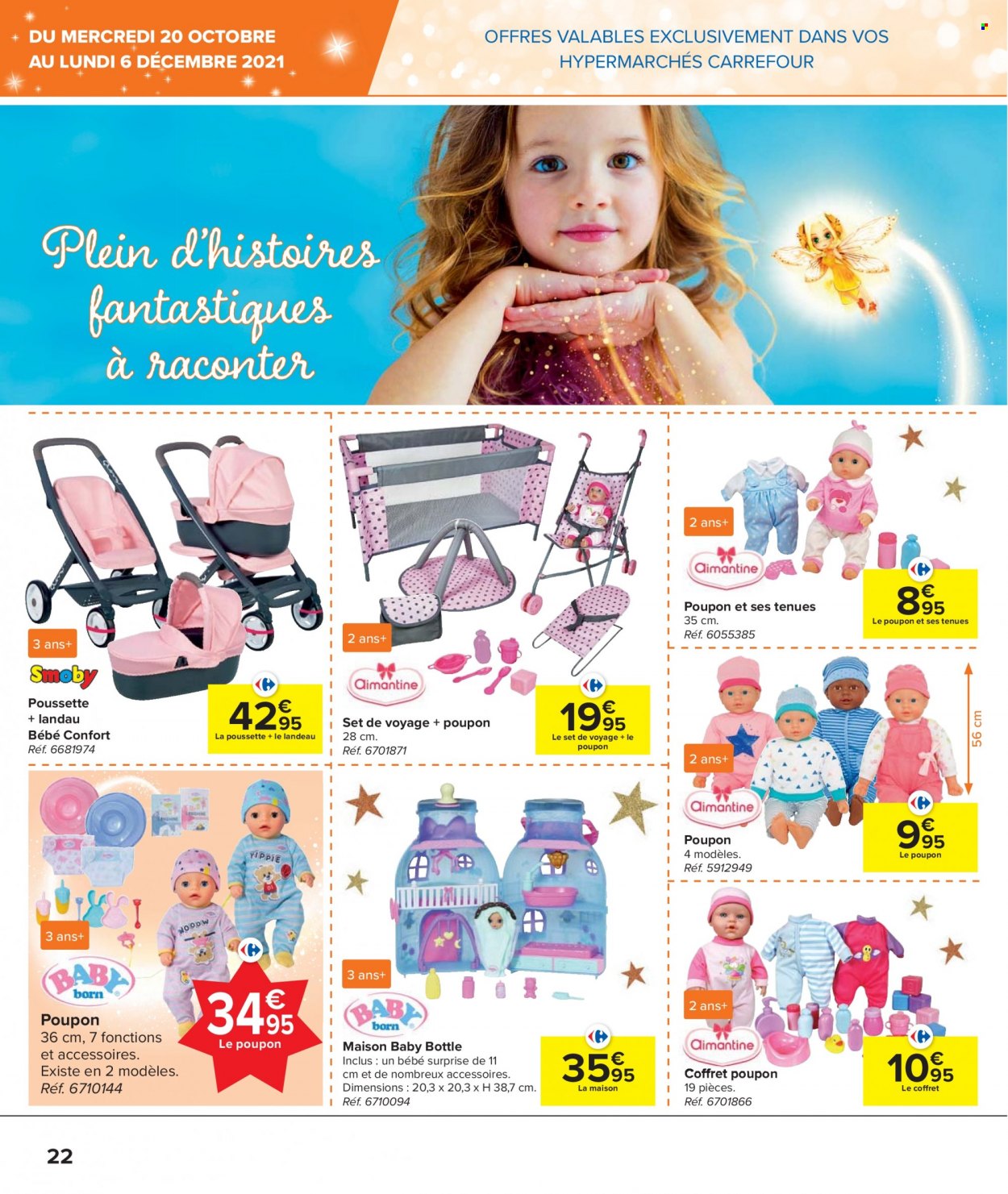 Catalogue Carrefour hypermarkt - 20.10.2021 - 6.12.2021. Page 22.