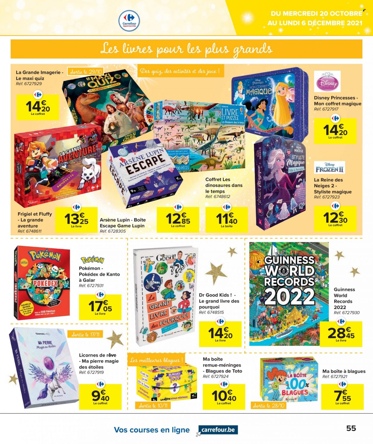 Catalogue Carrefour hypermarkt - 20.10.2021 - 6.12.2021. Page 55.