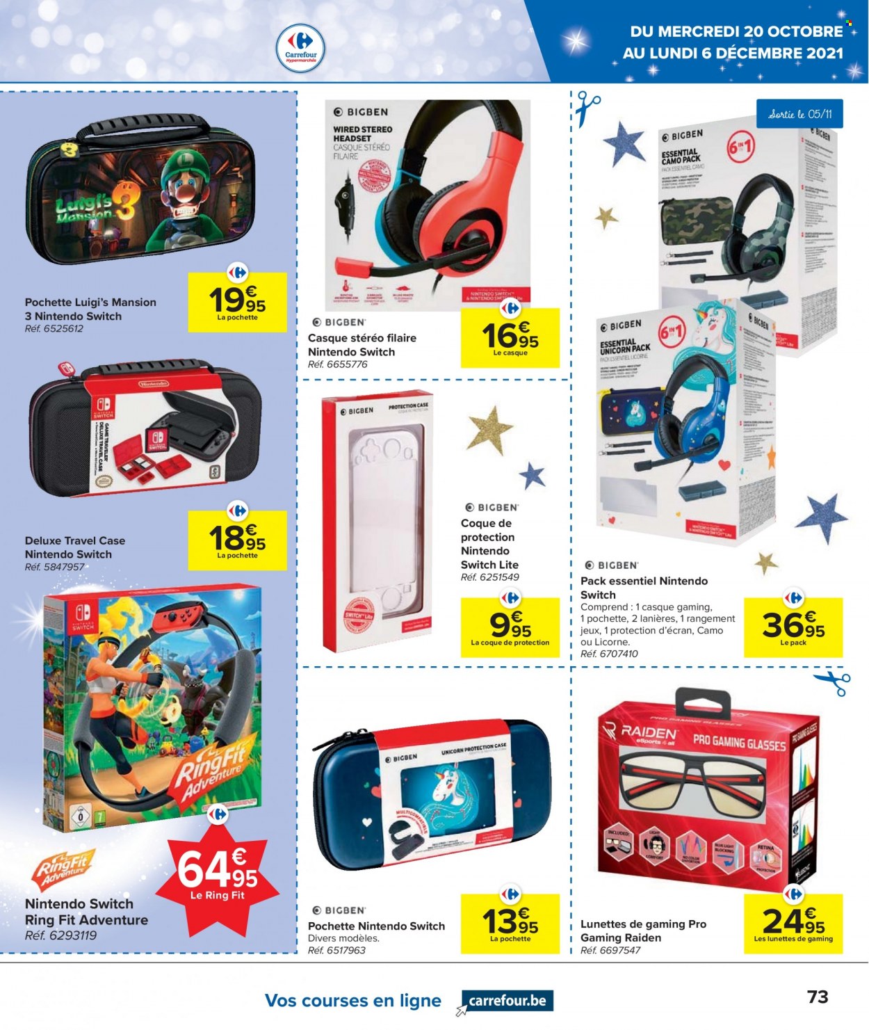 Catalogue Carrefour hypermarkt - 20.10.2021 - 6.12.2021. Page 73.