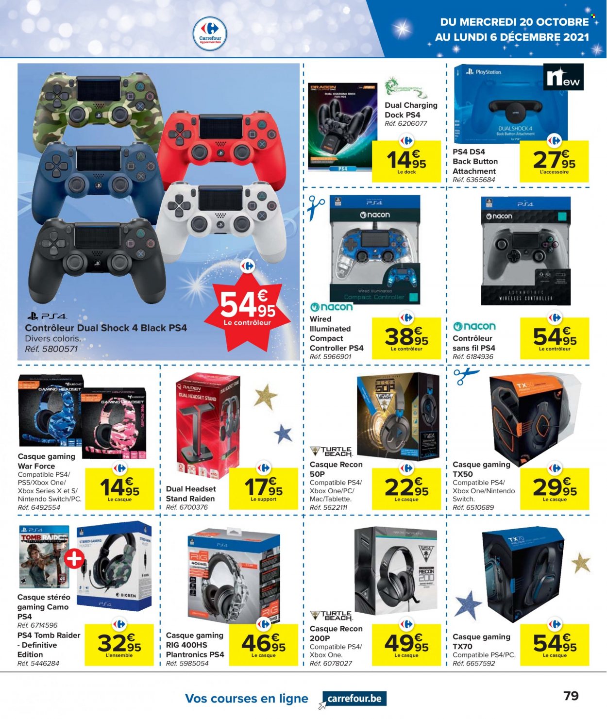 Catalogue Carrefour hypermarkt - 20.10.2021 - 6.12.2021. Page 79.
