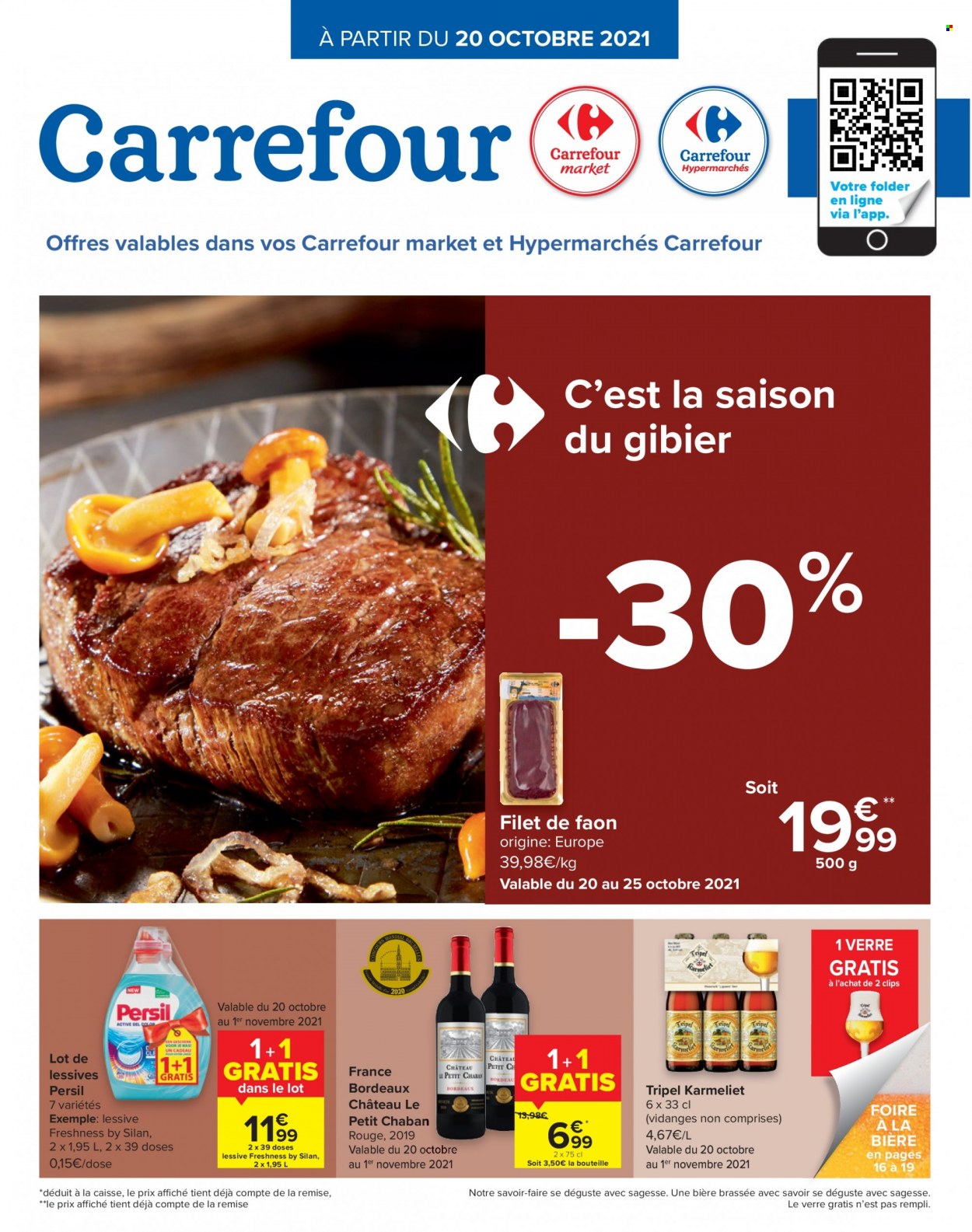 Catalogue Carrefour - 20.10.2021 - 1.11.2021. Page 1.