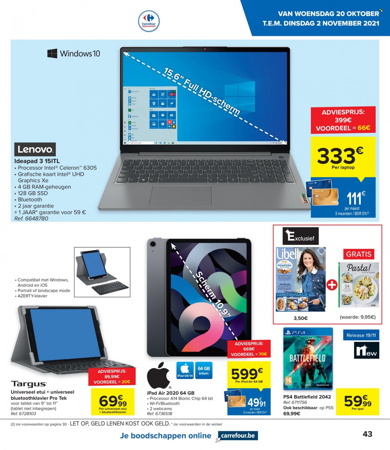 Catalogue Carrefour hypermarkt - 20.10.2021 - 2.11.2021. Page 24.