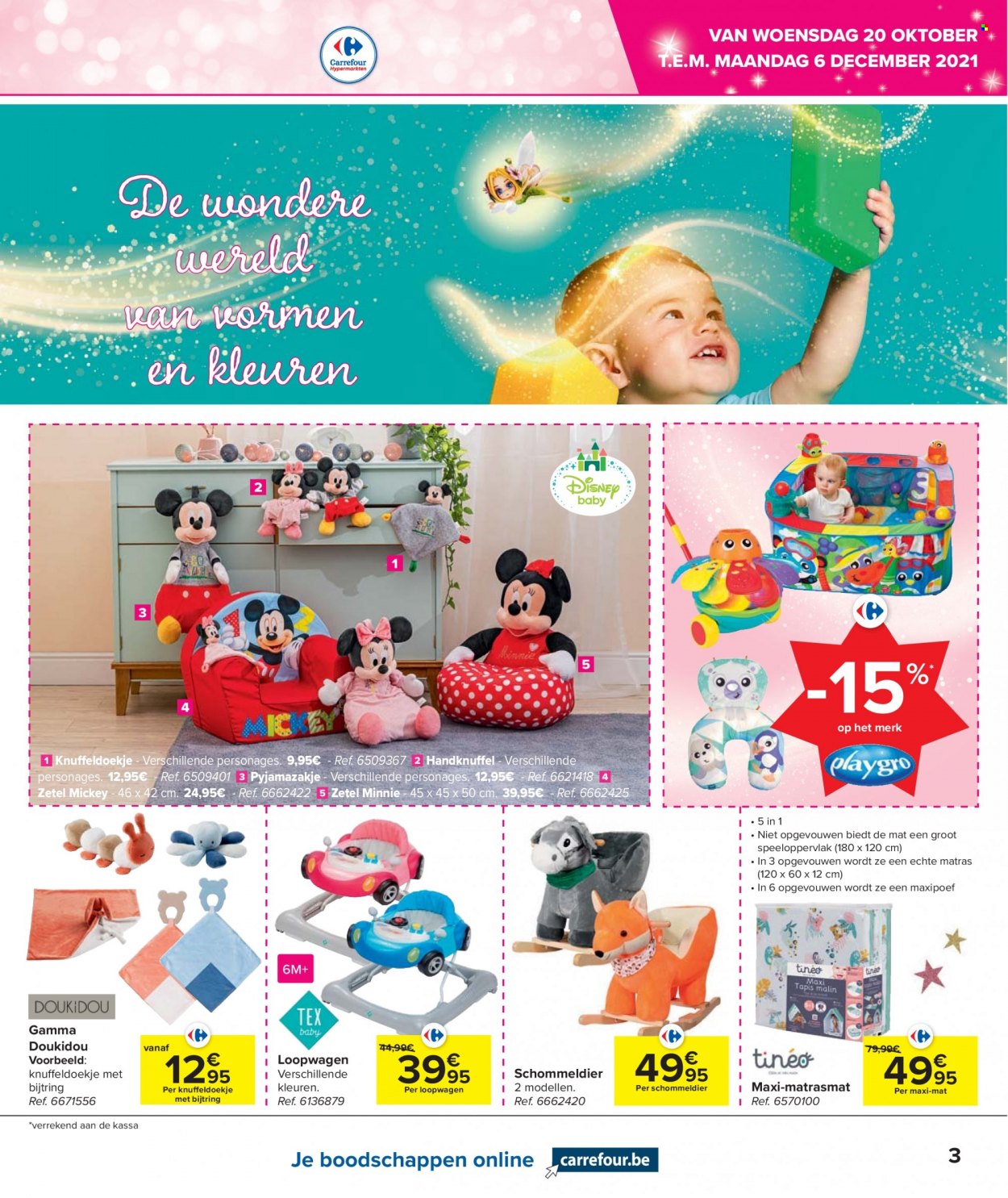Catalogue Carrefour hypermarkt - 20.10.2021 - 6.12.2021. Page 3.