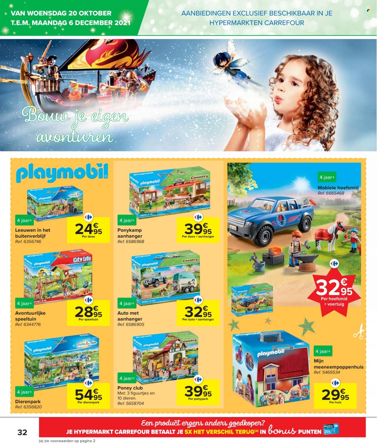 Catalogue Carrefour hypermarkt - 20.10.2021 - 6.12.2021. Page 32.