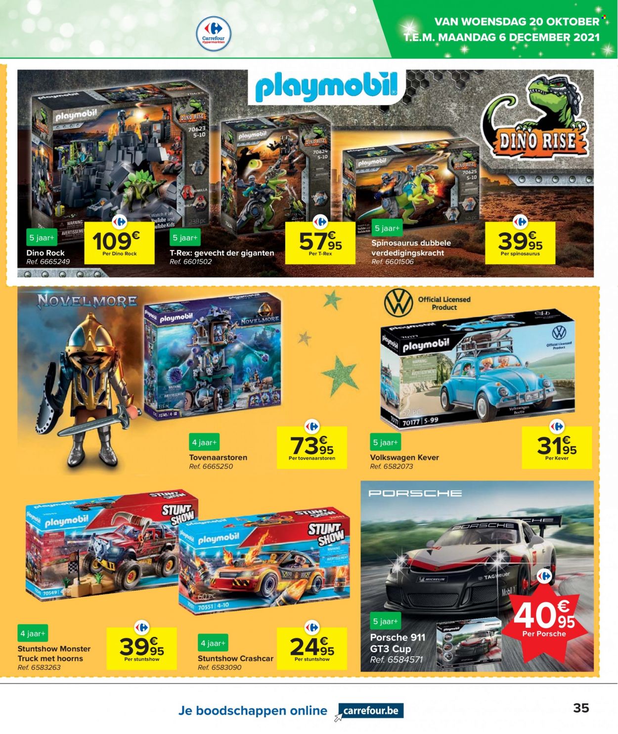 Catalogue Carrefour hypermarkt - 20.10.2021 - 6.12.2021. Page 35.