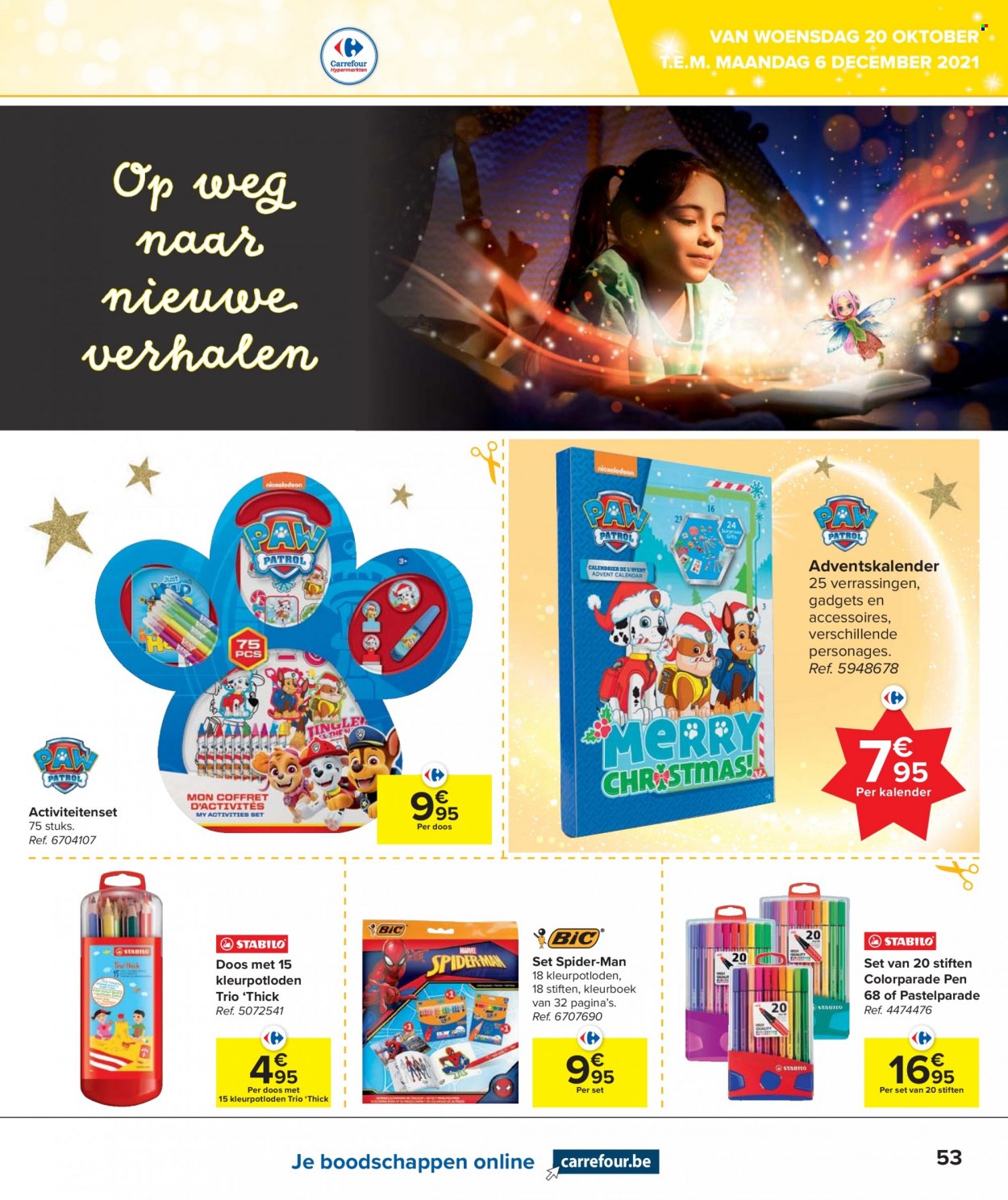 Catalogue Carrefour hypermarkt - 20.10.2021 - 6.12.2021. Page 53.