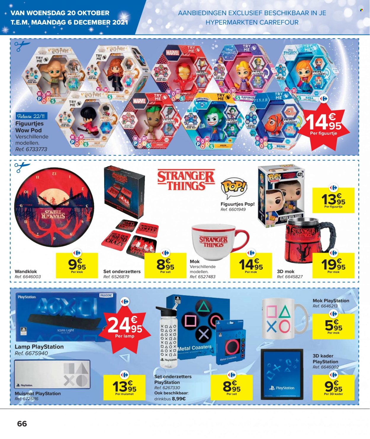 Catalogue Carrefour hypermarkt - 20.10.2021 - 6.12.2021. Page 66.