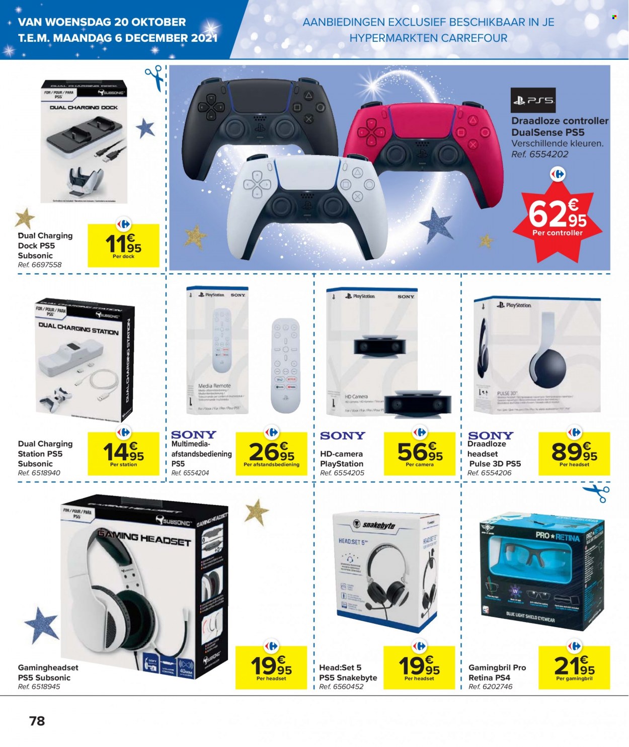 Catalogue Carrefour hypermarkt - 20.10.2021 - 6.12.2021. Page 78.