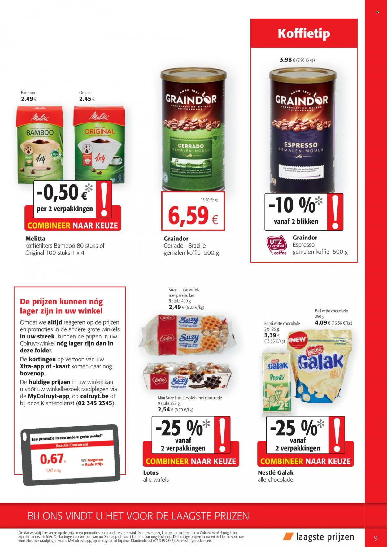 Catalogue Colruyt - 20.10.2021 - 2.11.2021. Page 9.