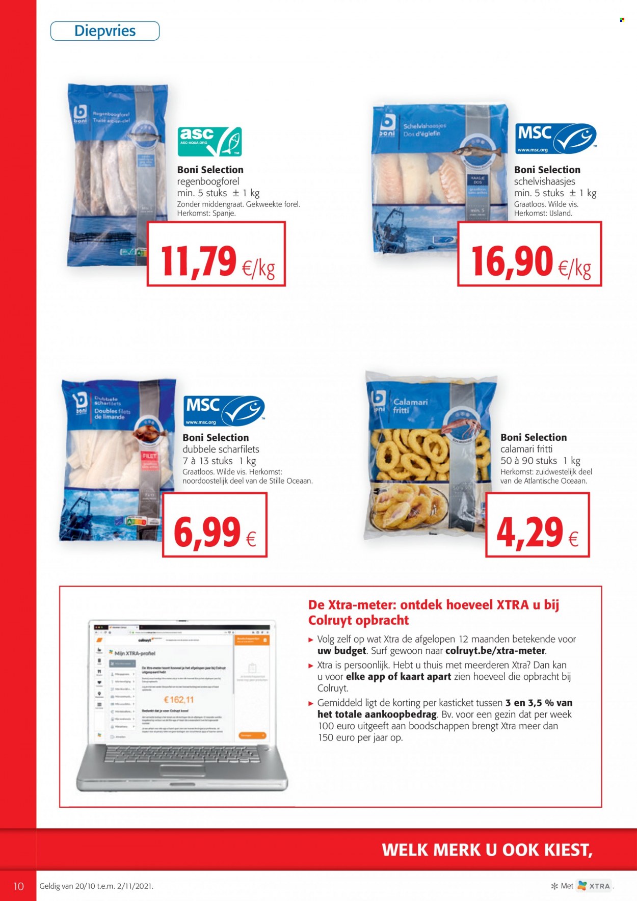 Catalogue Colruyt - 20.10.2021 - 2.11.2021. Page 10.