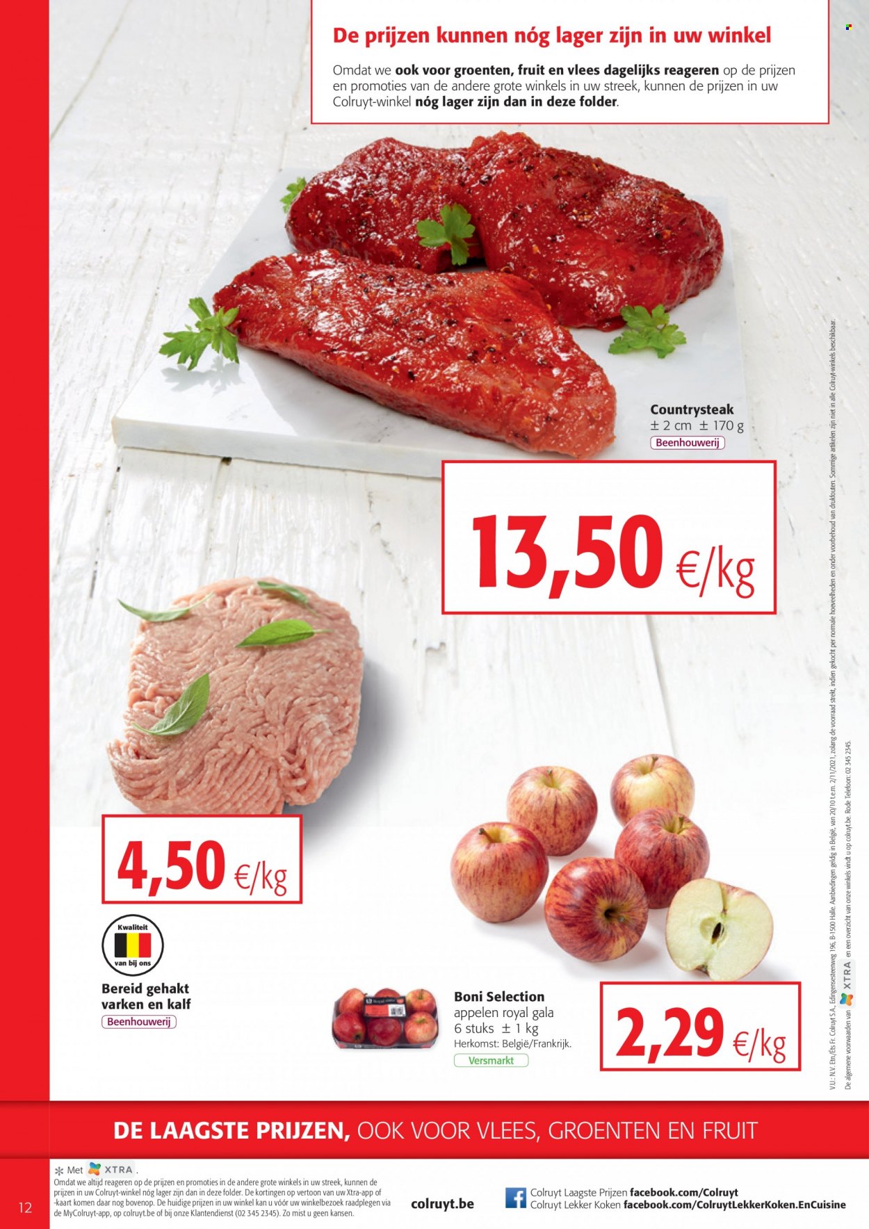 Catalogue Colruyt - 20.10.2021 - 2.11.2021. Page 12.