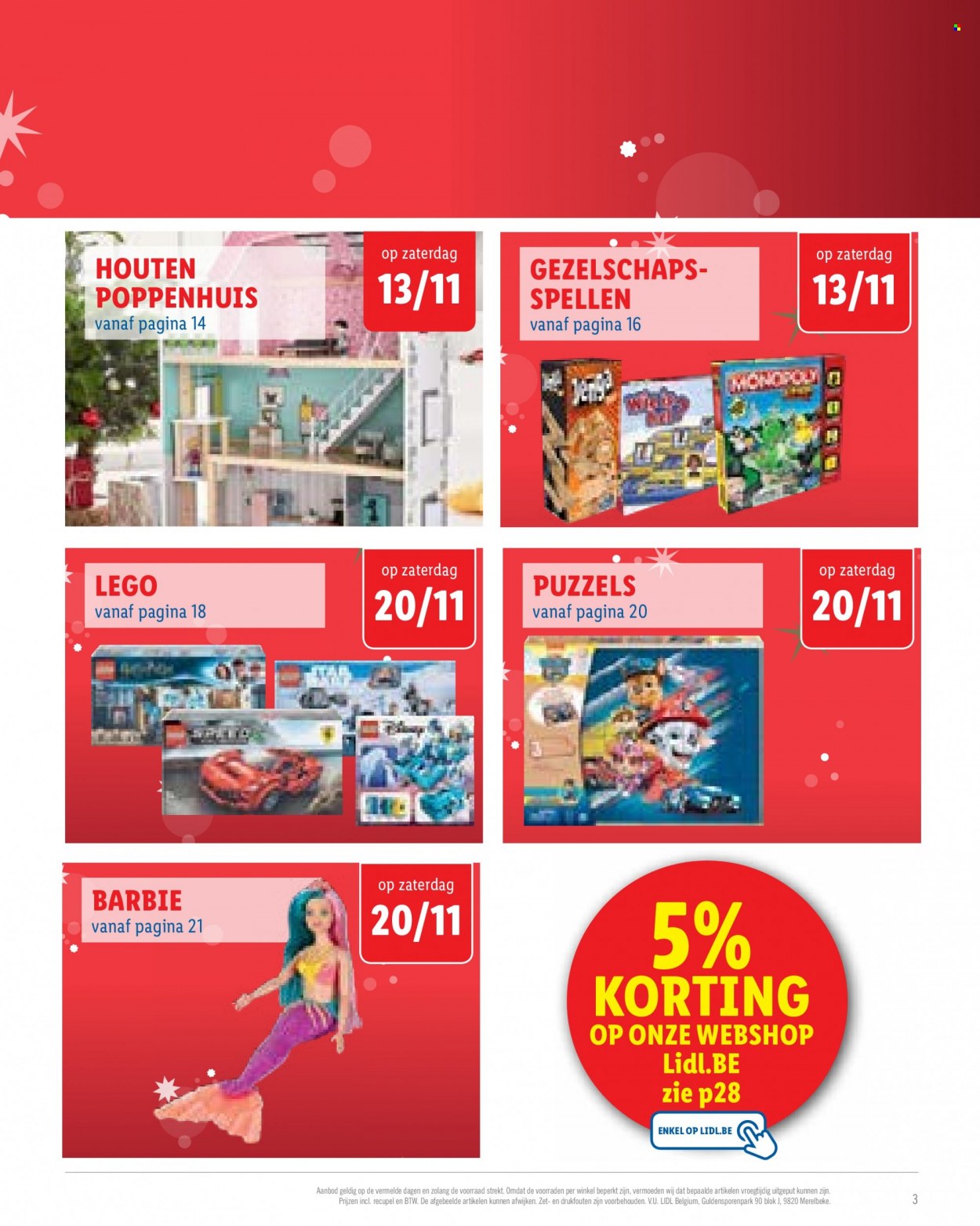Catalogue Lidl - 25.10.2021 - 30.11.2021. Page 3.