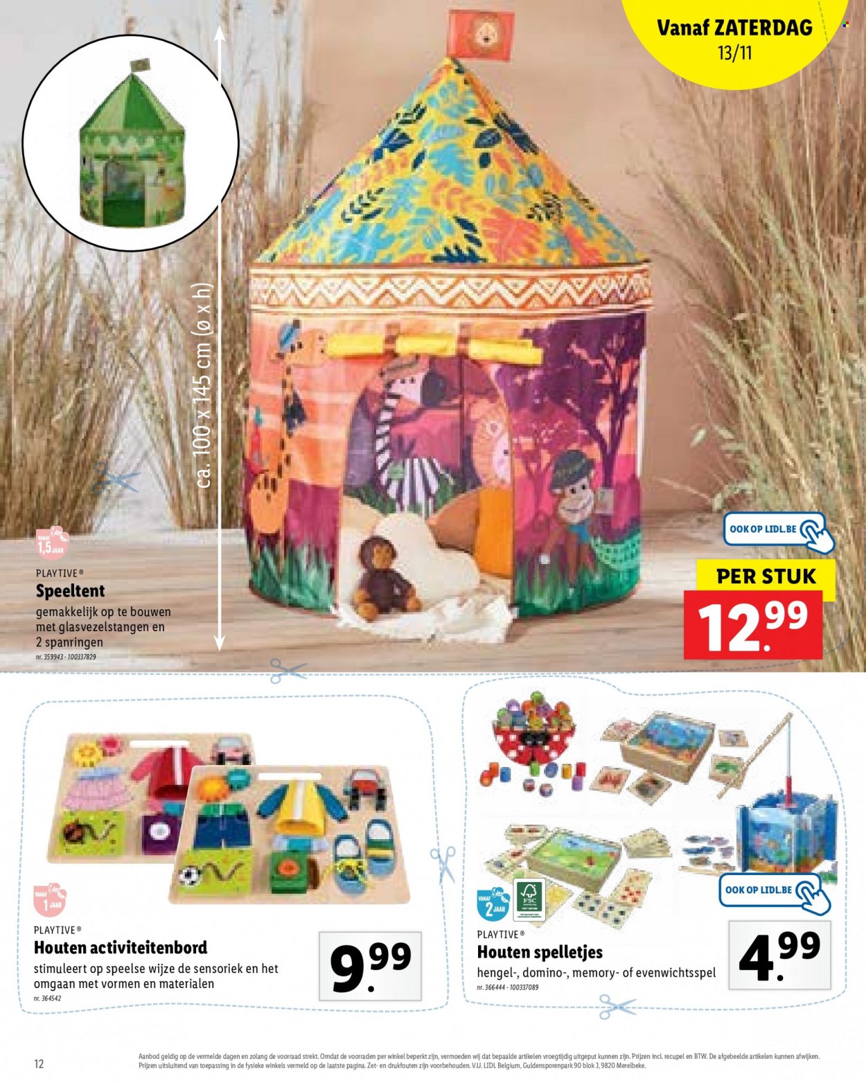 Catalogue Lidl - 25.10.2021 - 30.11.2021. Page 12.