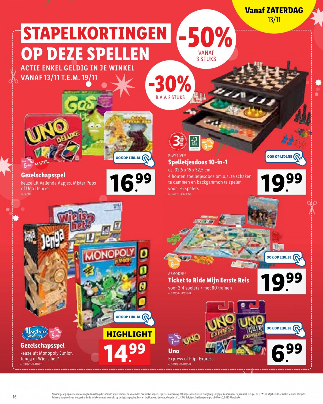 Catalogue Lidl - 25.10.2021 - 30.11.2021. Page 16.