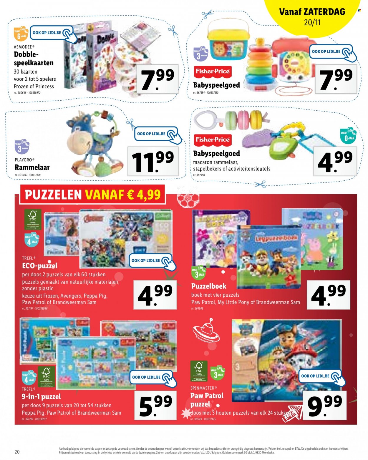 Catalogue Lidl - 25.10.2021 - 30.11.2021. Page 20.