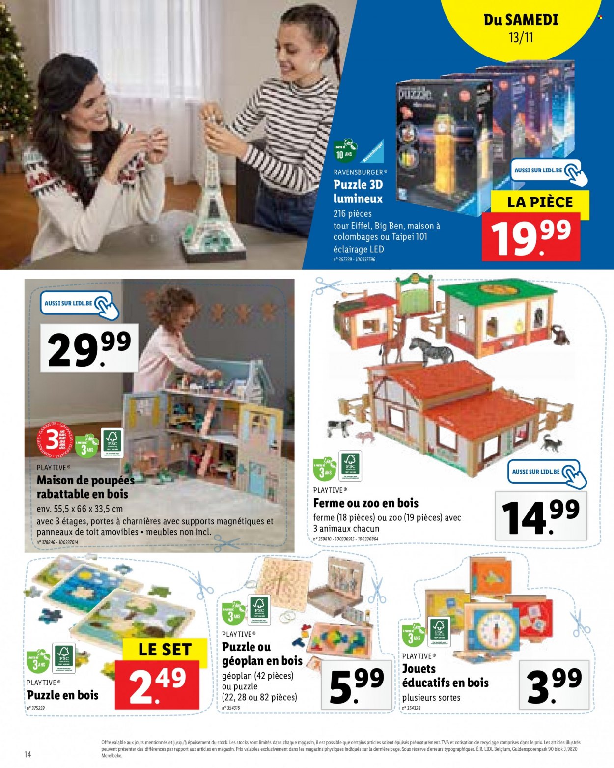 Catalogue Lidl - 25.10.2021 - 30.11.2021. Page 14.