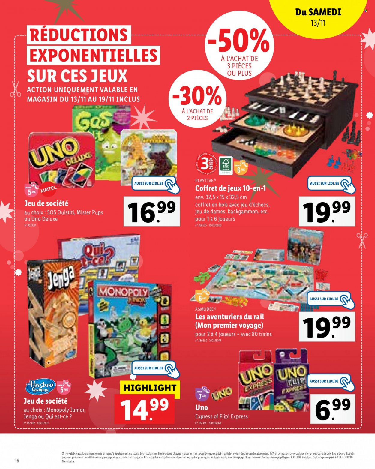 Catalogue Lidl - 25.10.2021 - 30.11.2021. Page 16.
