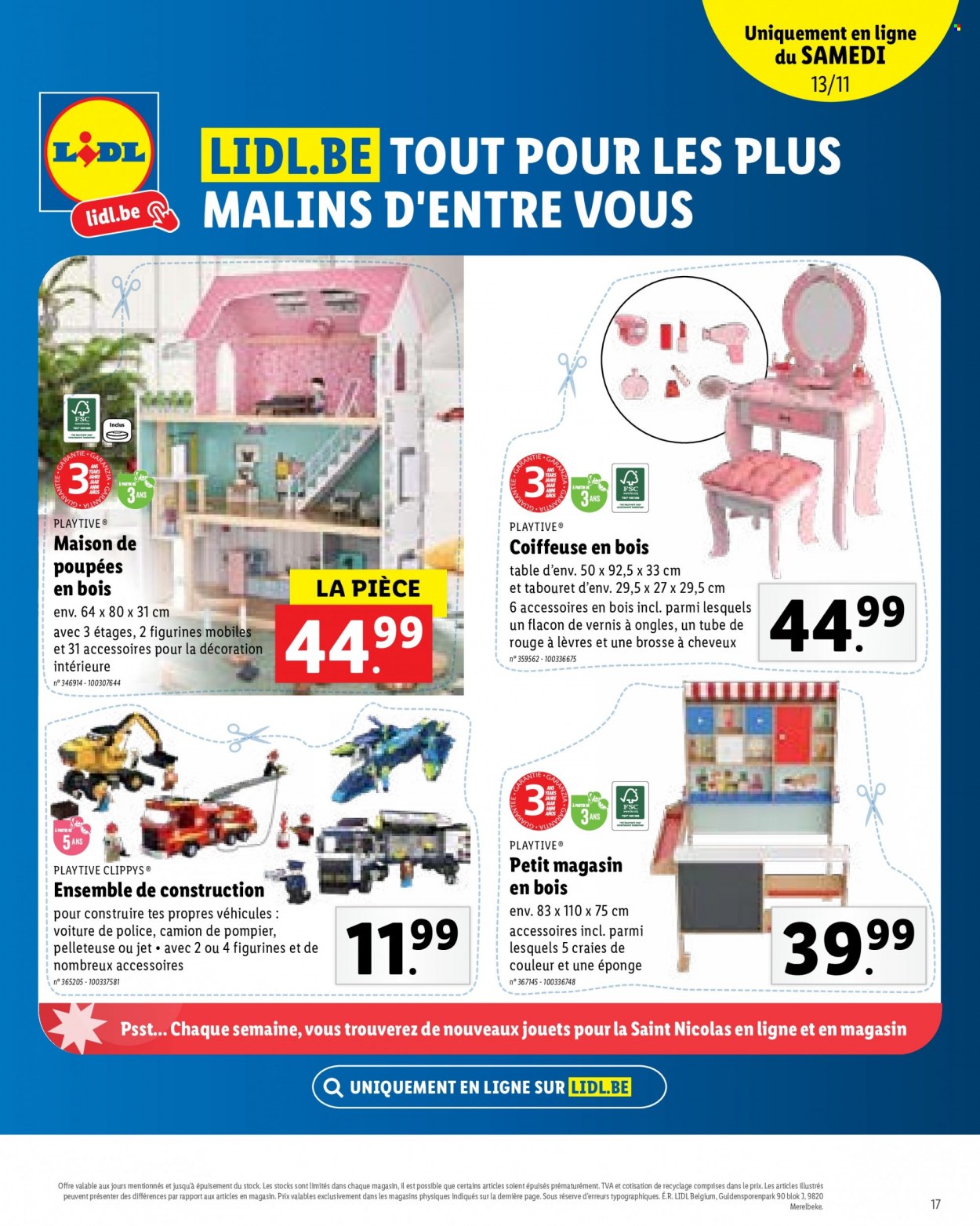 Catalogue Lidl - 25.10.2021 - 30.11.2021. Page 17.