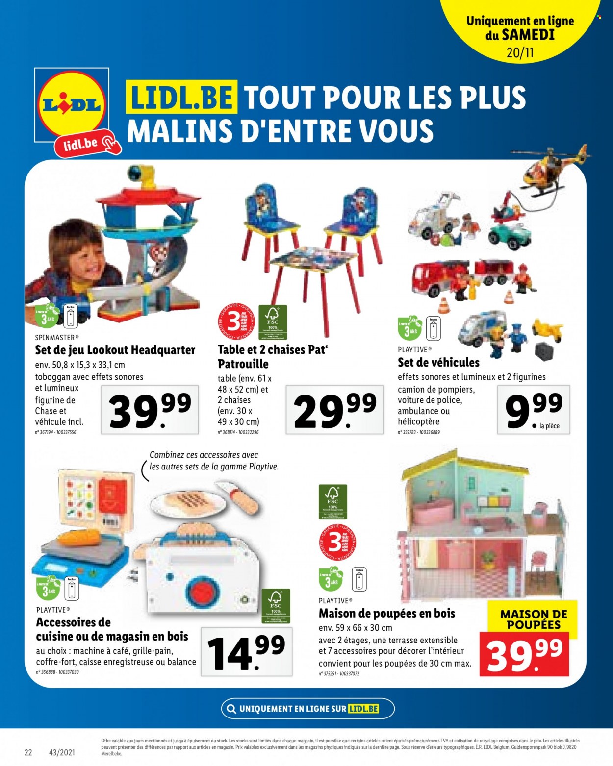 Catalogue Lidl - 25.10.2021 - 30.11.2021. Page 22.
