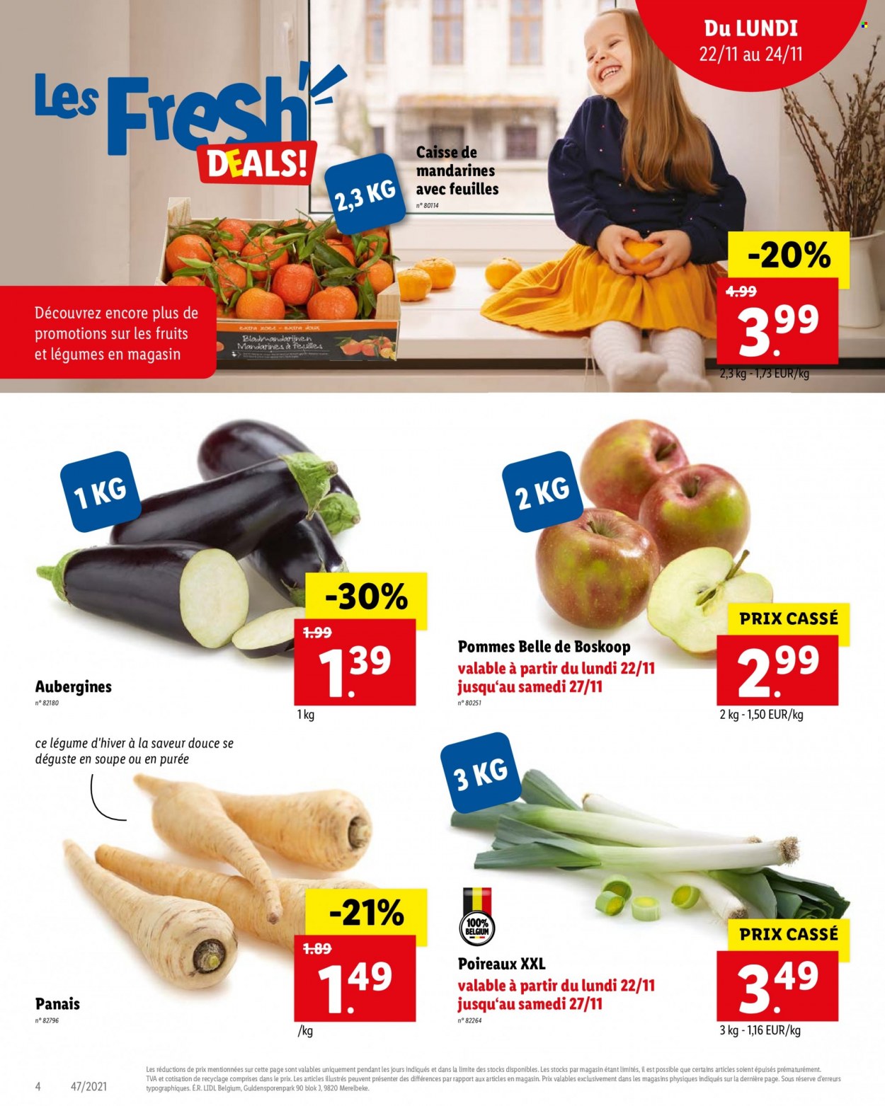 Catalogue Lidl - 22.11.2021 - 27.11.2021. Page 4.