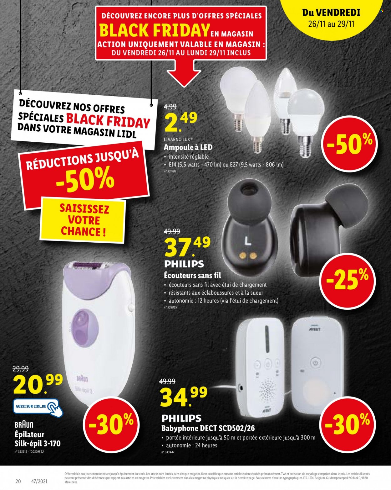 Catalogue Lidl - 22.11.2021 - 27.11.2021. Page 20.