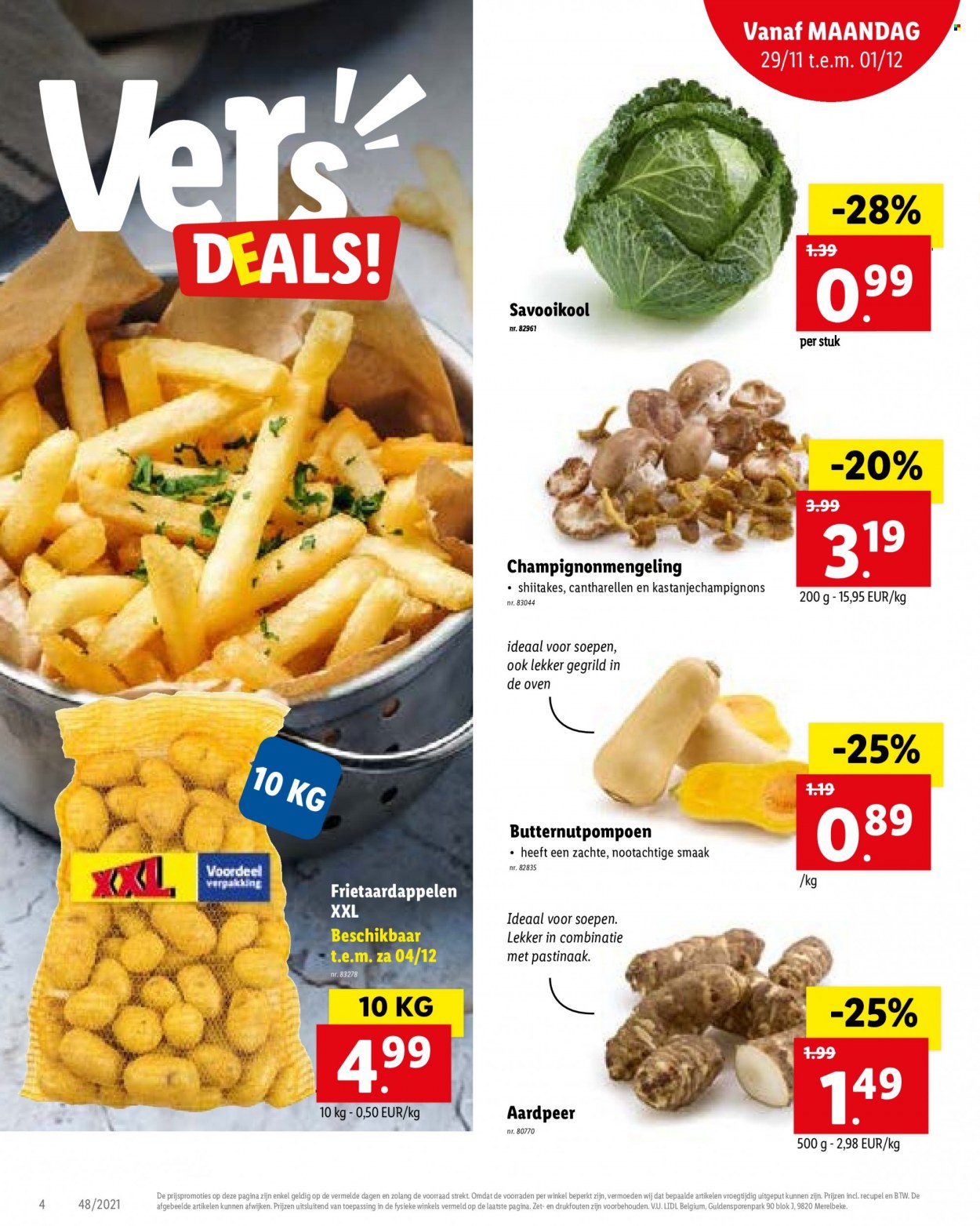 Catalogue Lidl - 29.11.2021 - 4.12.2021. Page 4.