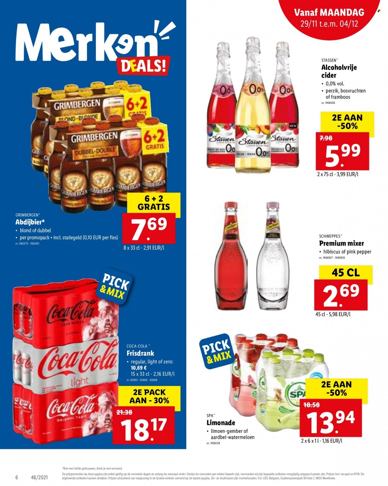 Catalogue Lidl - 29.11.2021 - 4.12.2021. Page 6.