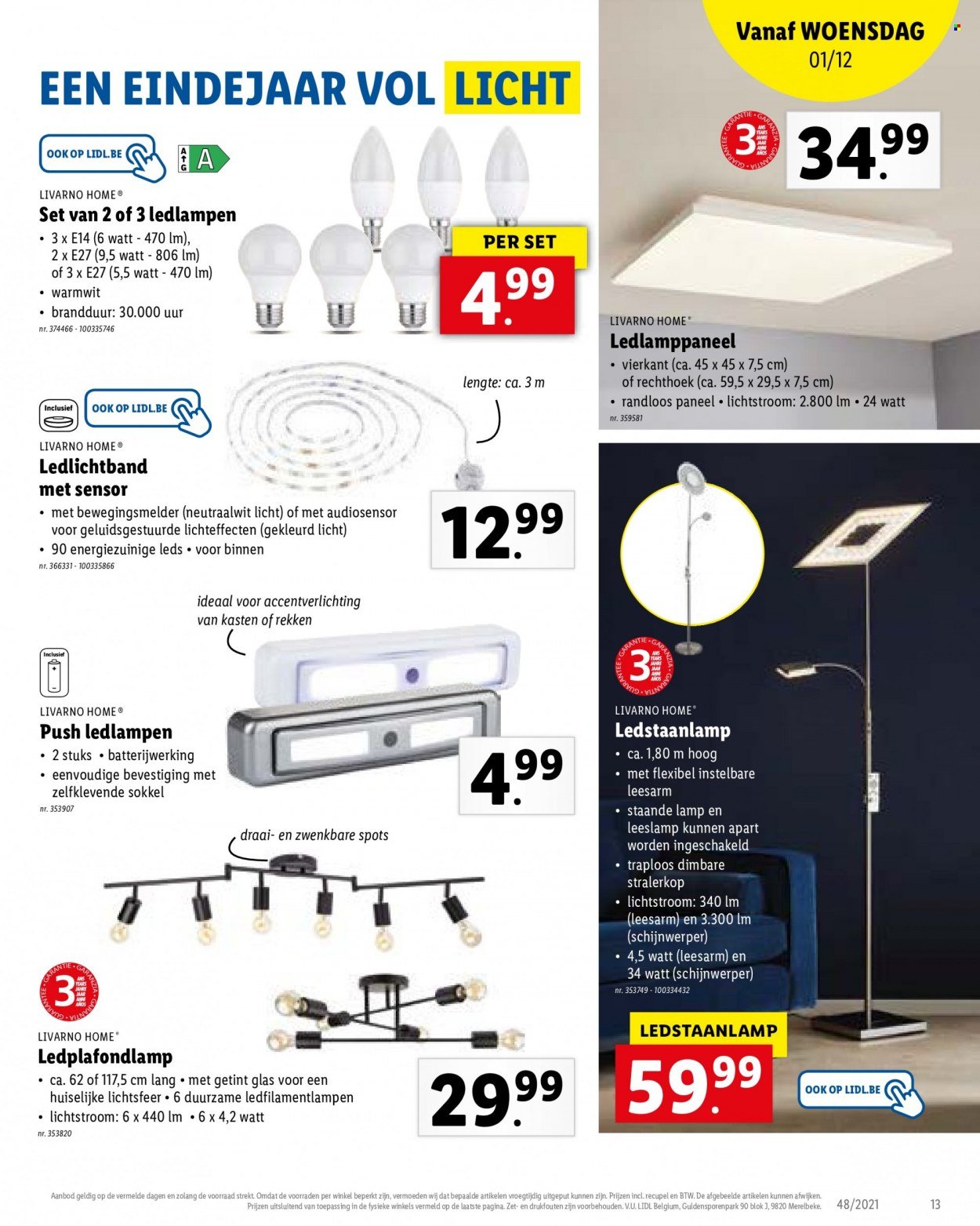 Catalogue Lidl - 29.11.2021 - 4.12.2021. Page 13.