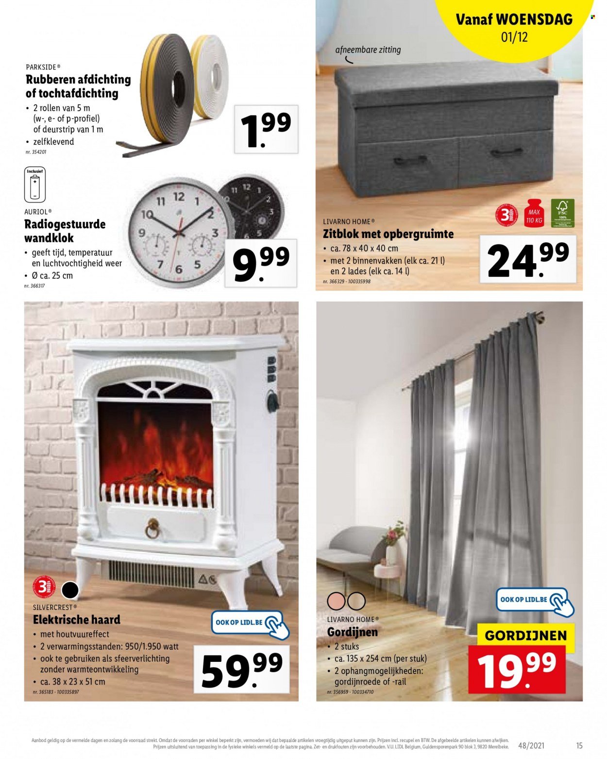 Catalogue Lidl - 29.11.2021 - 4.12.2021. Page 15.