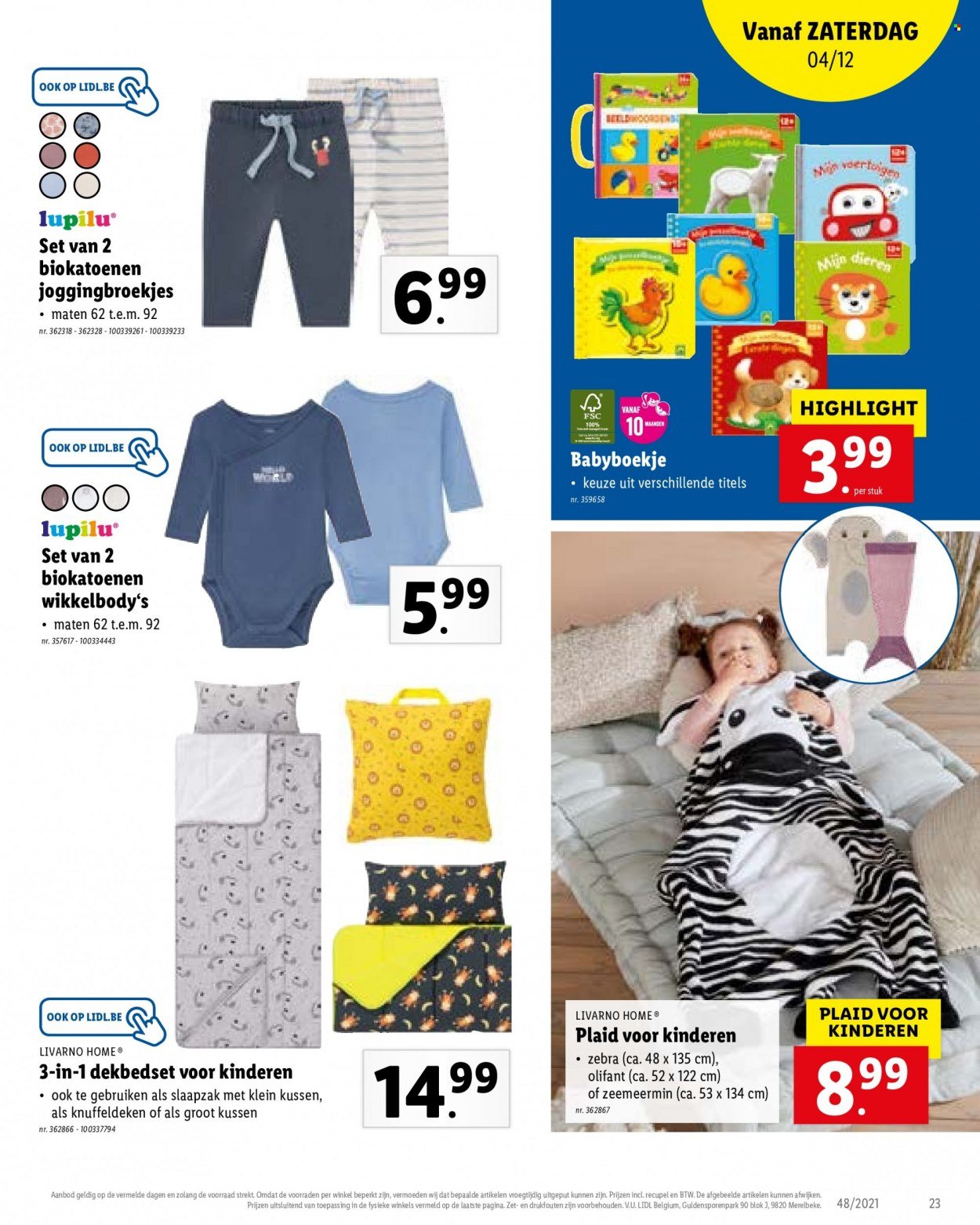 Catalogue Lidl - 29.11.2021 - 4.12.2021. Page 23.