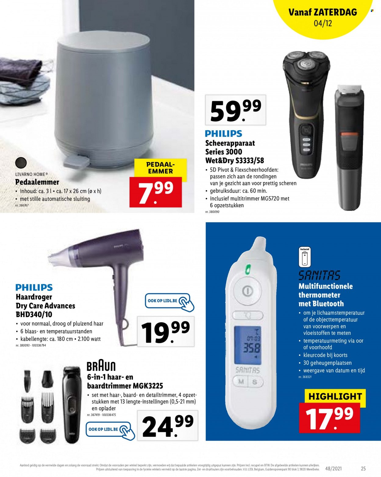 Catalogue Lidl - 29.11.2021 - 4.12.2021. Page 25.