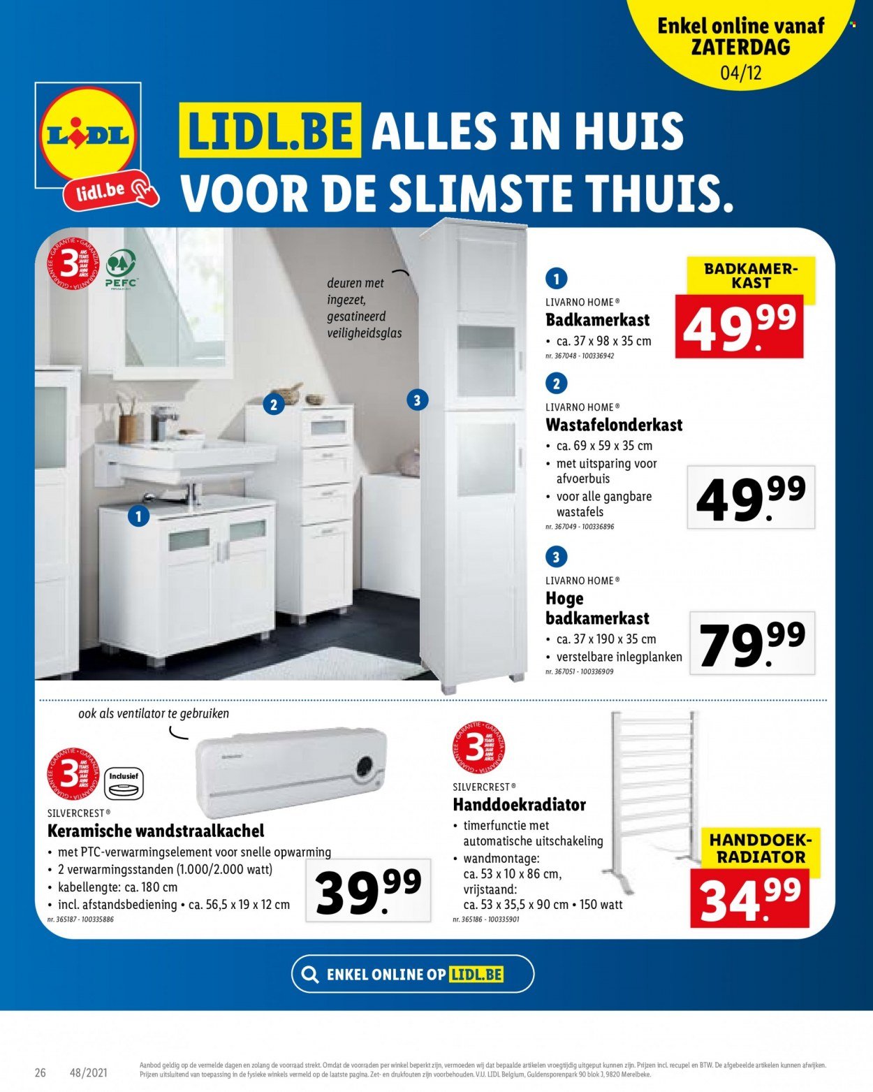 Catalogue Lidl - 29.11.2021 - 4.12.2021. Page 26.