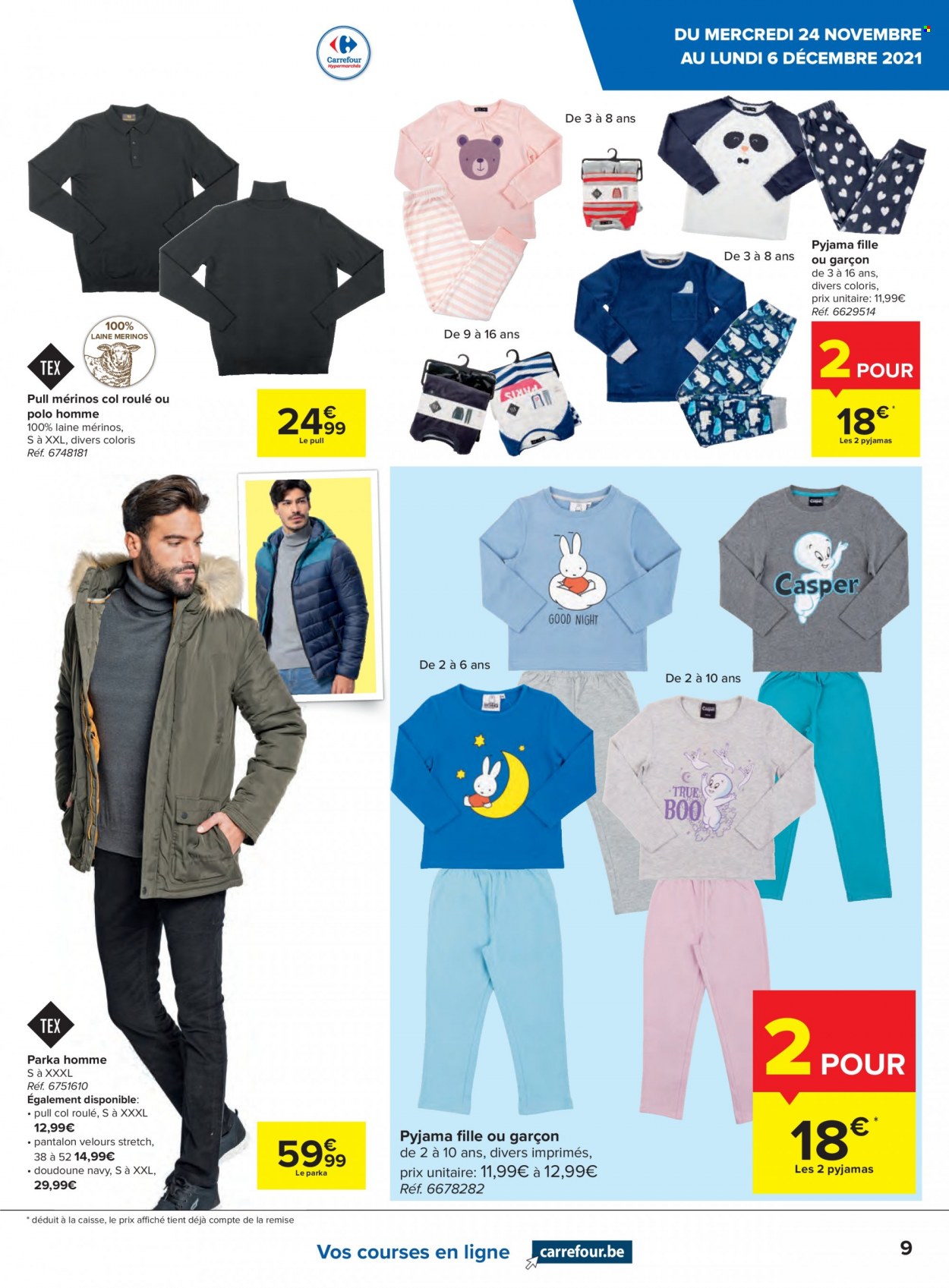 Catalogue Carrefour hypermarkt - 24.11.2021 - 6.12.2021. Page 9.