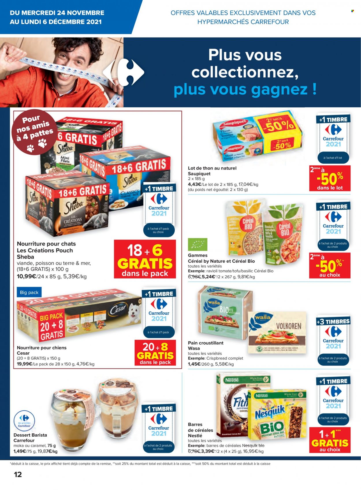 Catalogue Carrefour hypermarkt - 24.11.2021 - 6.12.2021. Page 12.