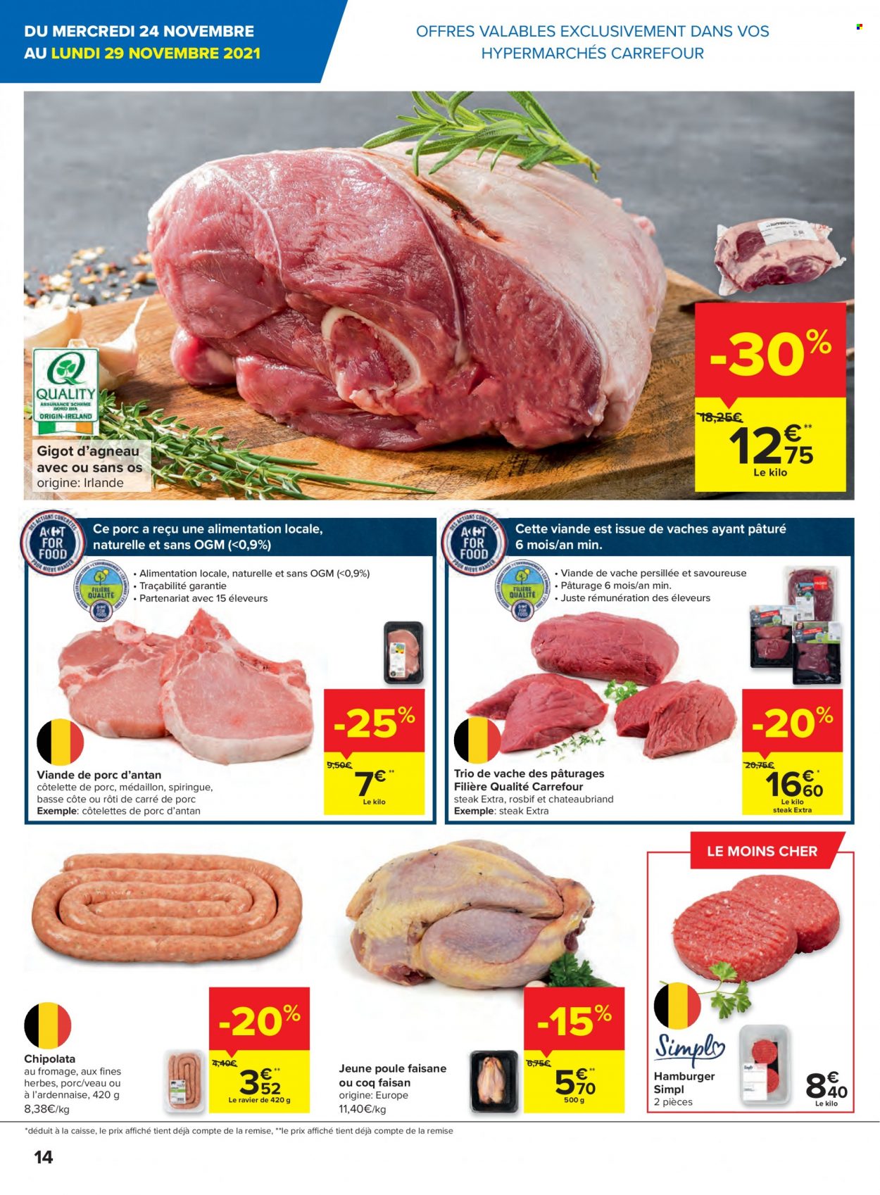 Catalogue Carrefour hypermarkt - 24.11.2021 - 6.12.2021. Page 14.